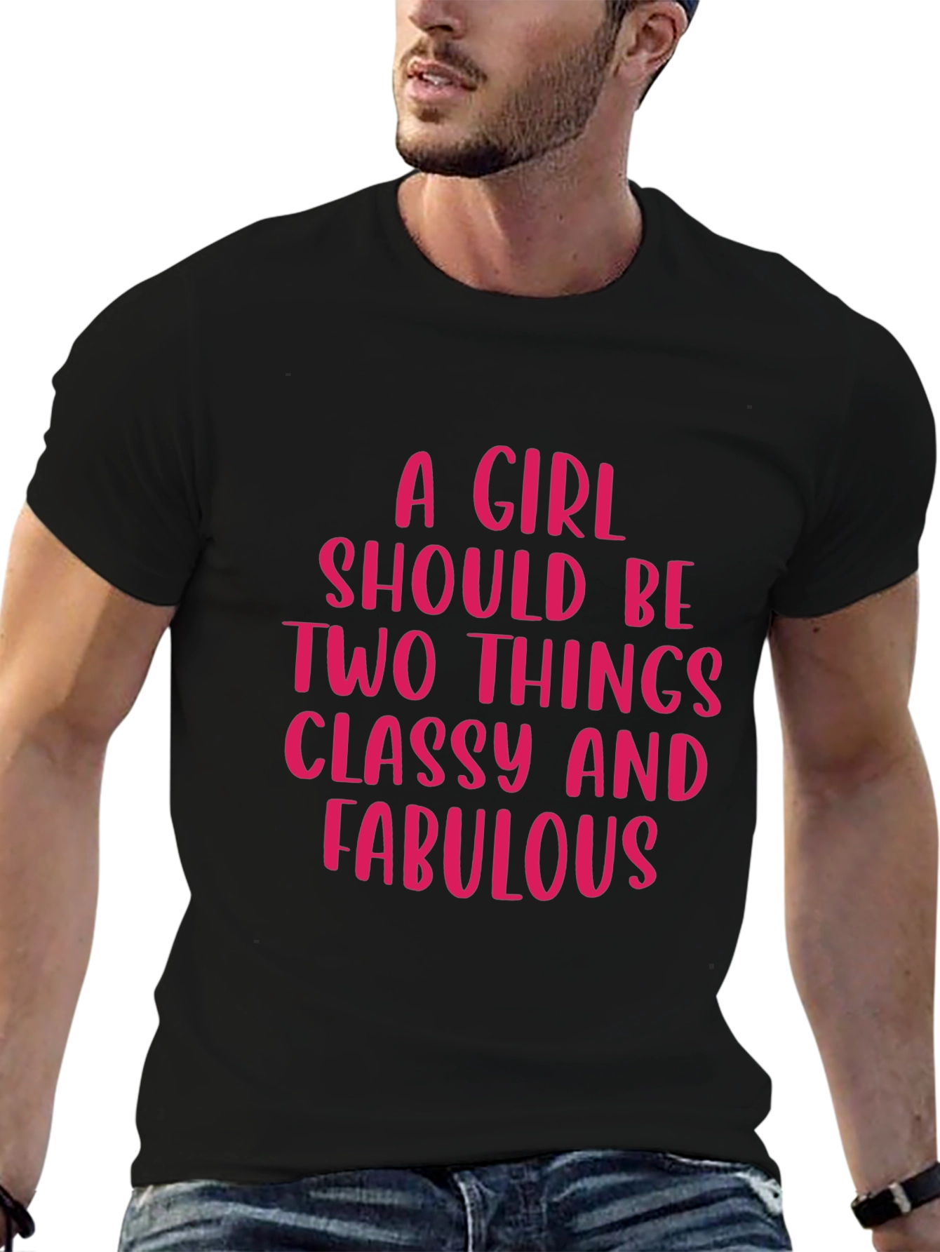Classy & Fabulous Graphic Tee - Womens Fashion T-Shirt