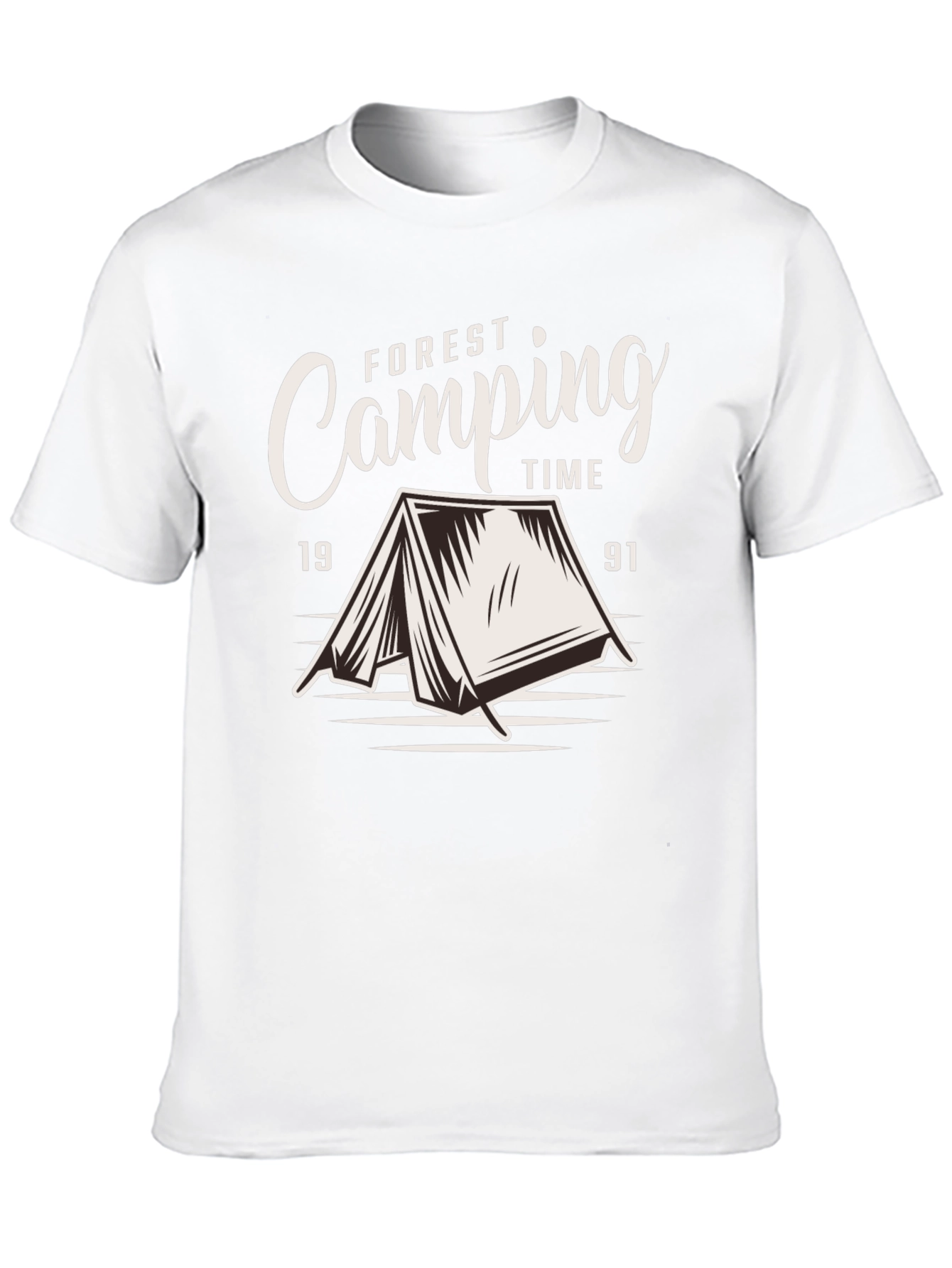 Forest Camping Time Graphic T-Shirt