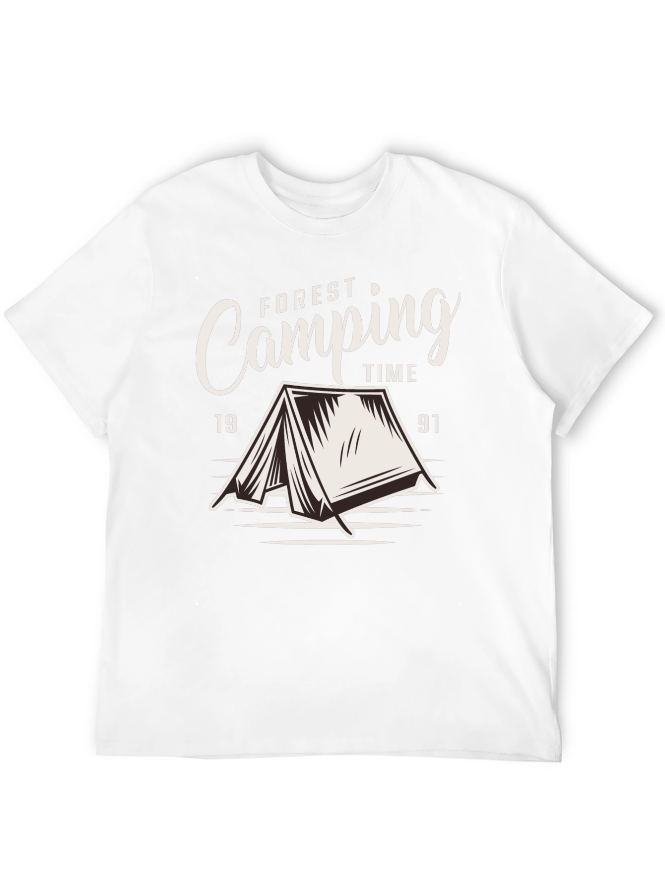 Forest Camping Time Graphic T-Shirt
