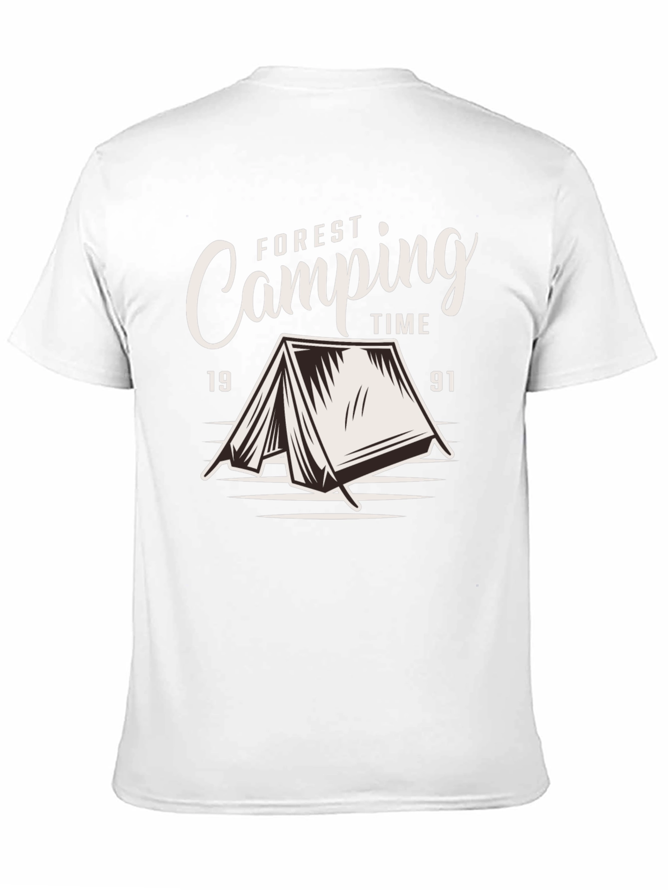 Forest Camping Time Graphic T-Shirt