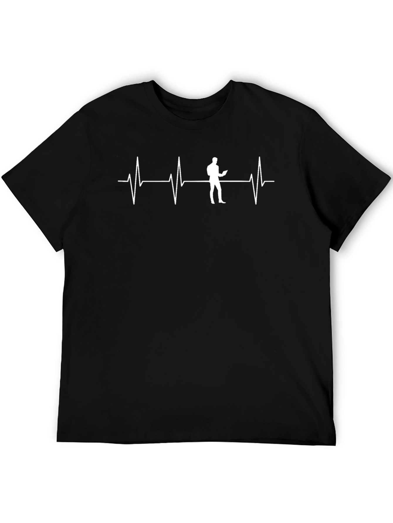 ECG Heartbeat Reader T-Shirt - Unique Design
