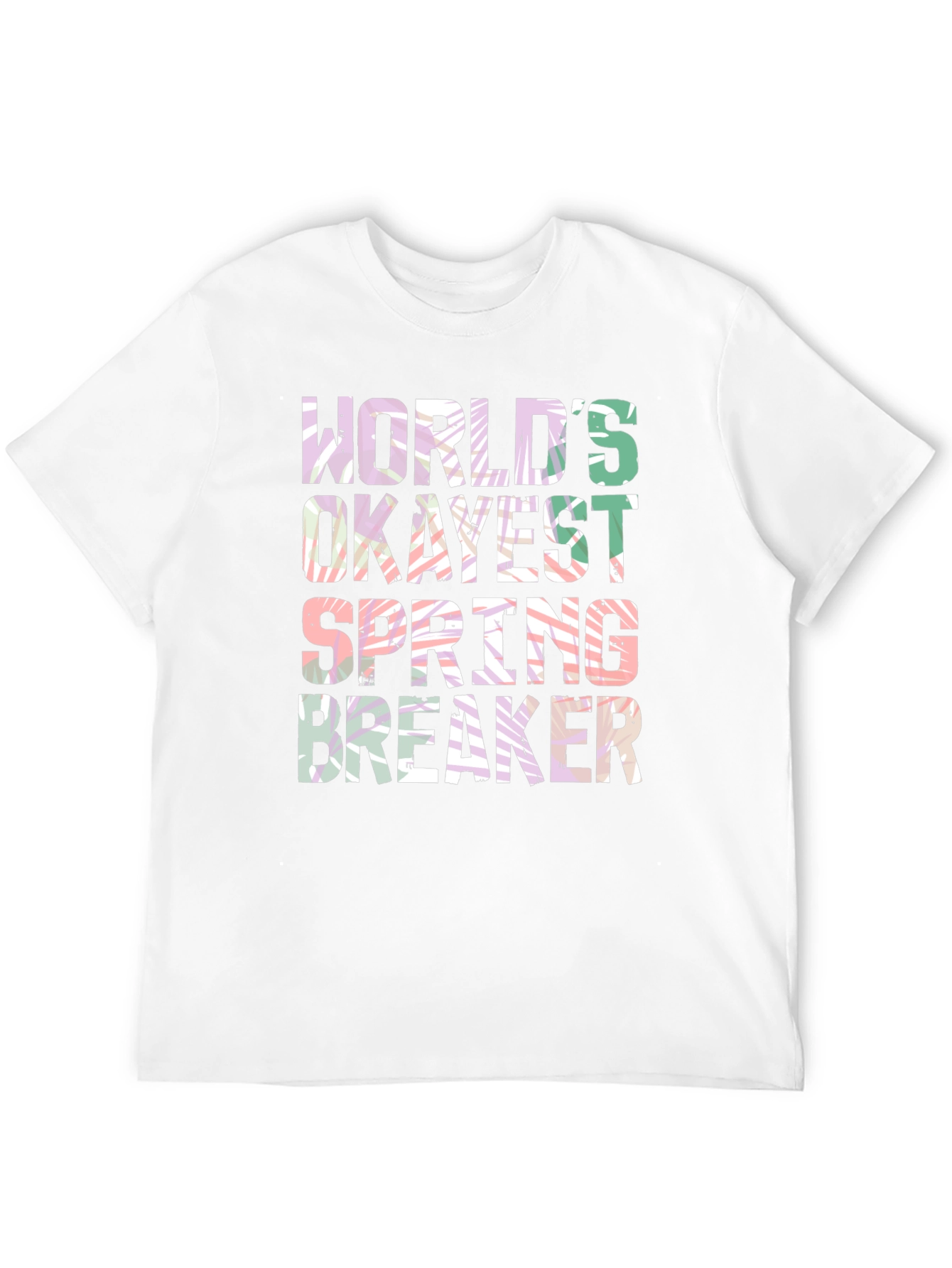 Worlds Okayest Spring Breaker Graphic Tee