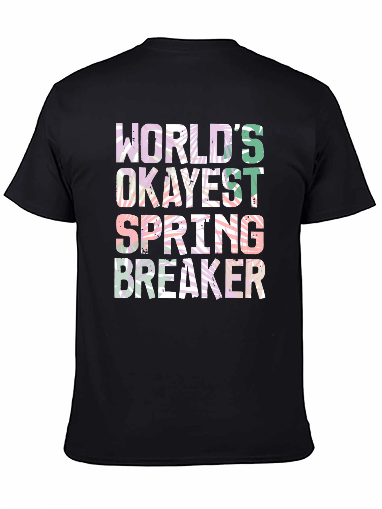 Worlds Okayest Spring Breaker Graphic Tee