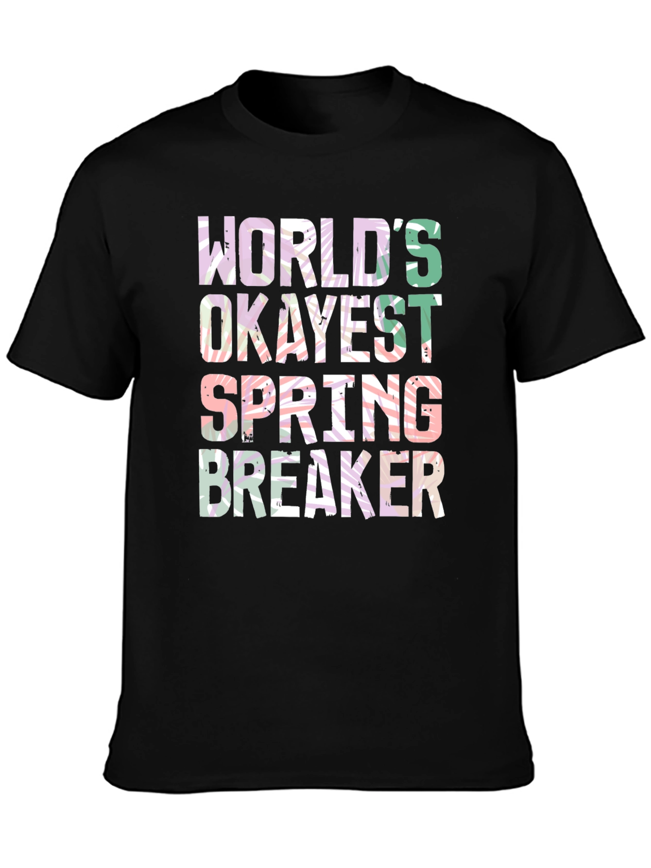 Worlds Okayest Spring Breaker Graphic Tee