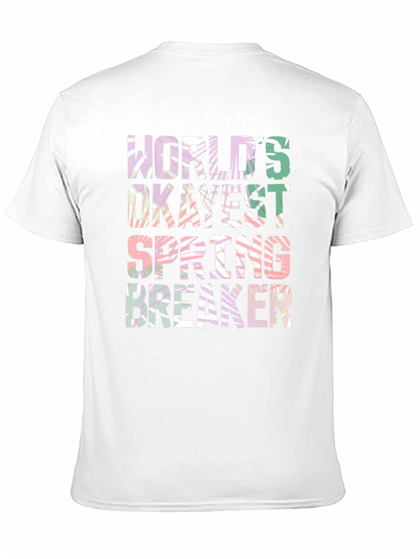 Worlds Okayest Spring Breaker Graphic Tee