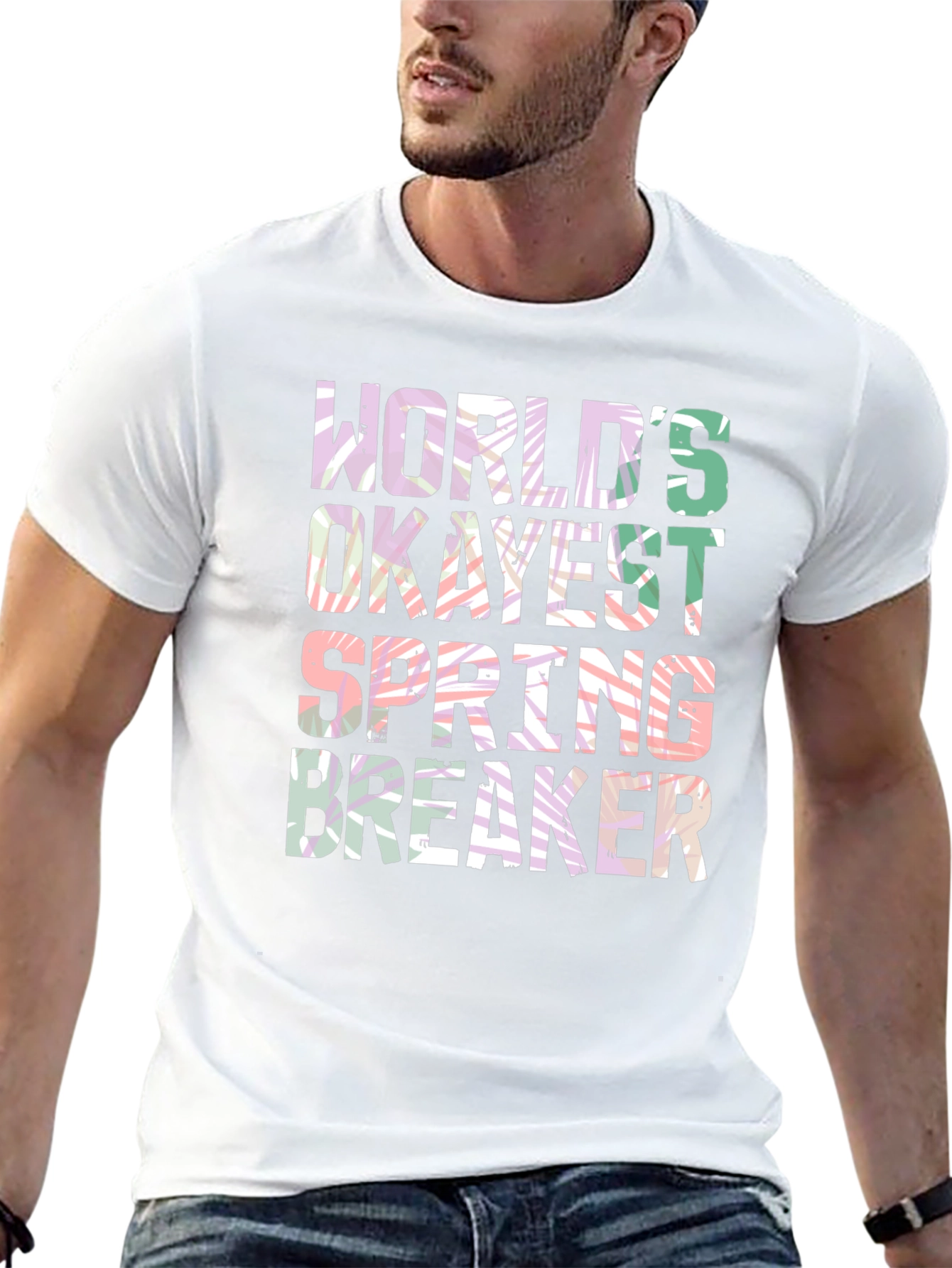 Worlds Okayest Spring Breaker Graphic Tee