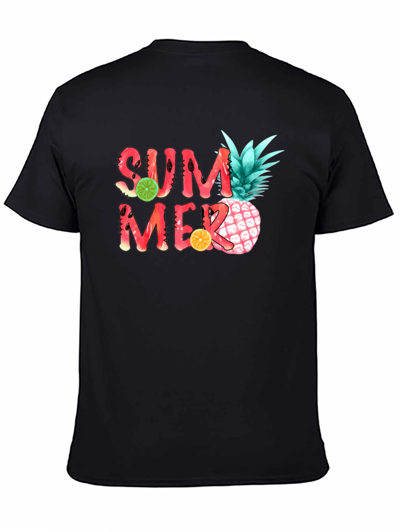 Summer Fruit T-Shirt - Tropical Pineapple Design