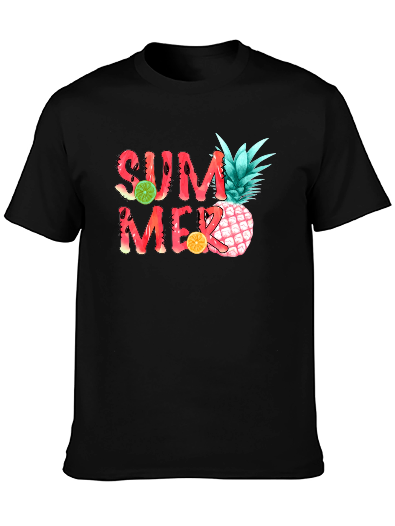 Summer Fruit T-Shirt - Tropical Pineapple Design