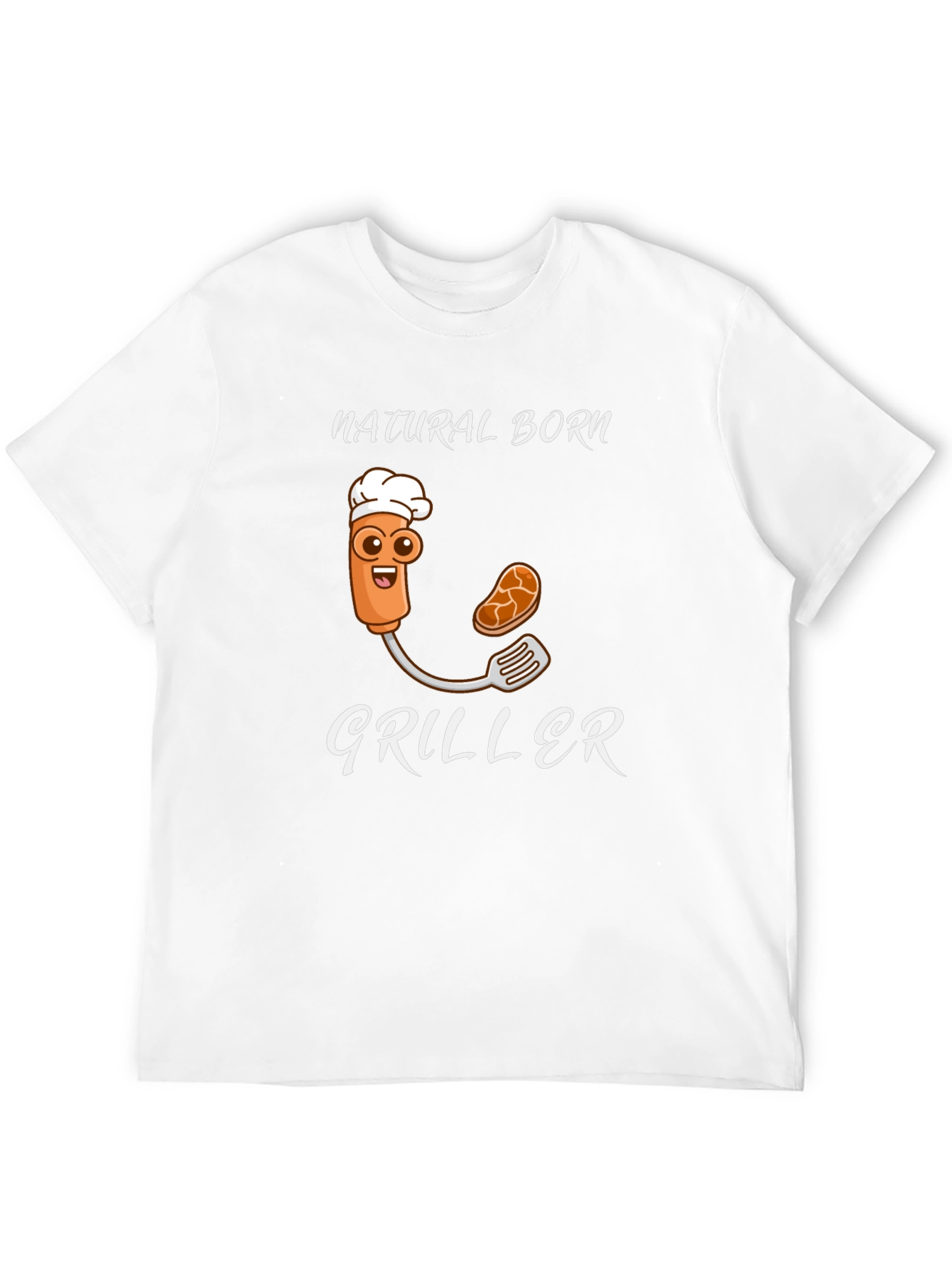 Natural Born Griller Funny T-Shirt
