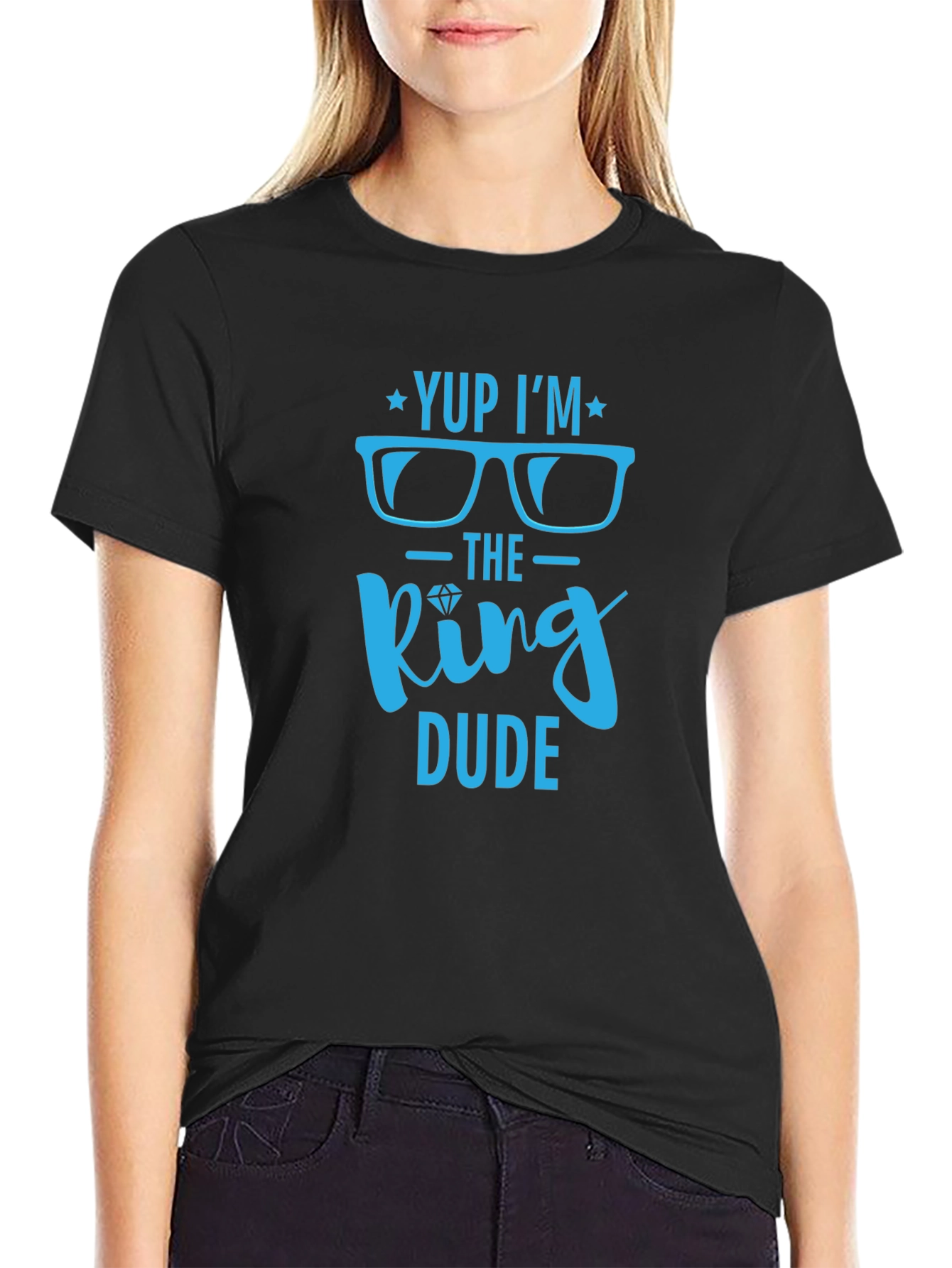 Yup Im the King Dude Graphic Tee
