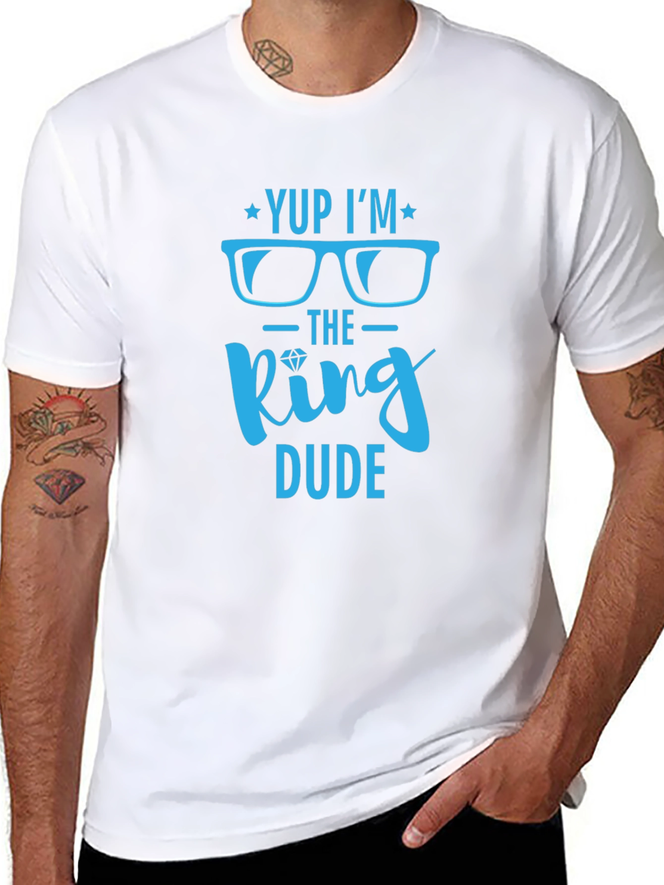 Yup Im the King Dude Graphic Tee