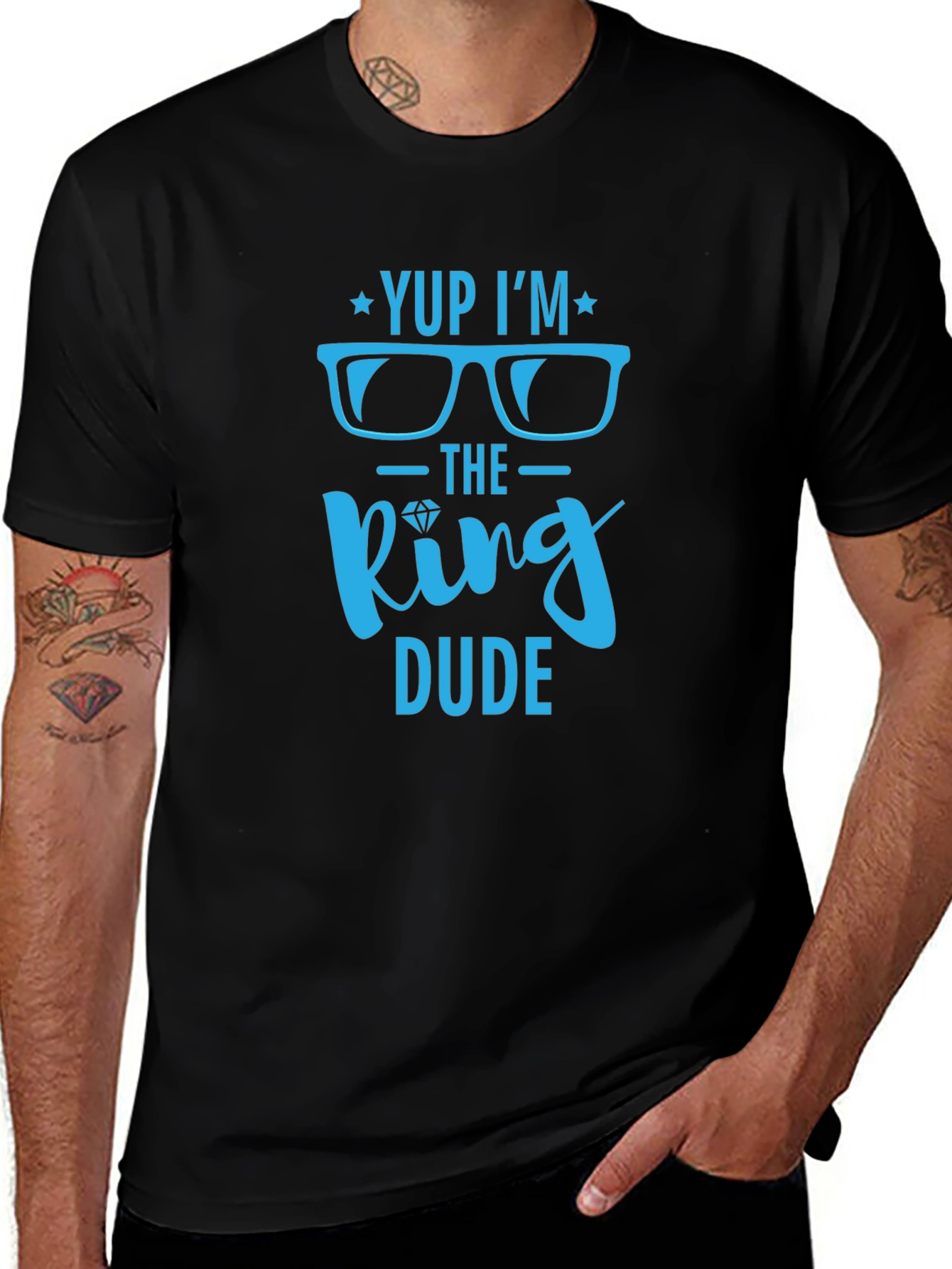 Yup Im the King Dude Graphic Tee