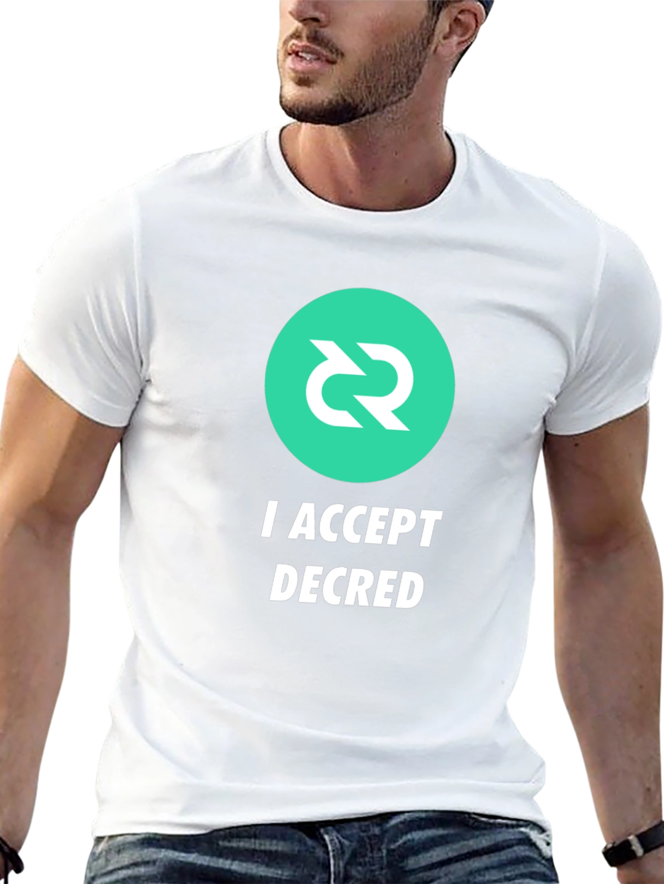 I Accept Decred T-Shirt - Crypto Fashion