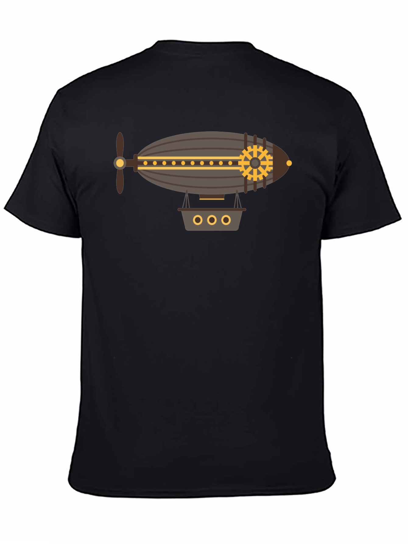 Steampunk Airship Graphic Tee