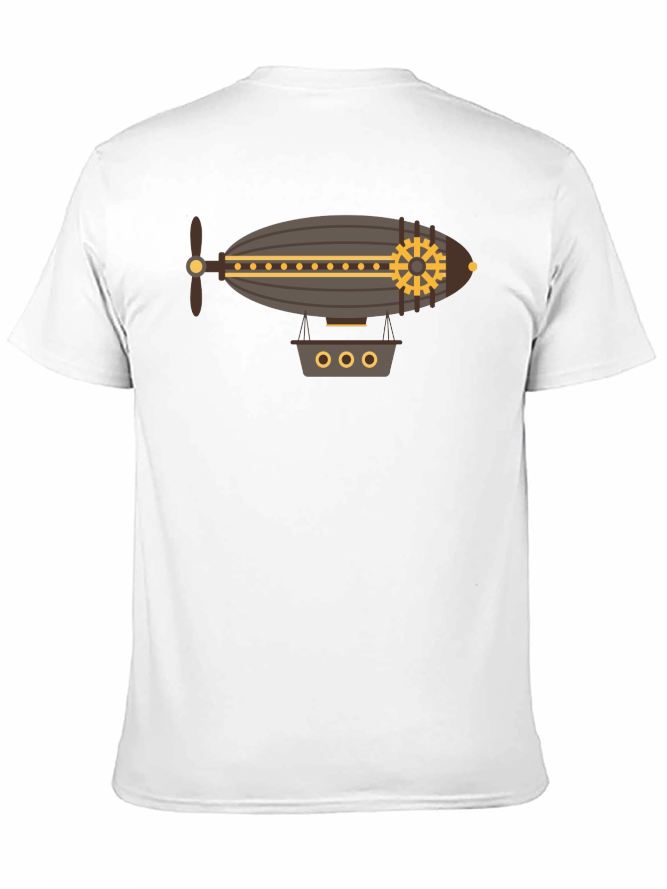 Steampunk Airship Graphic Tee