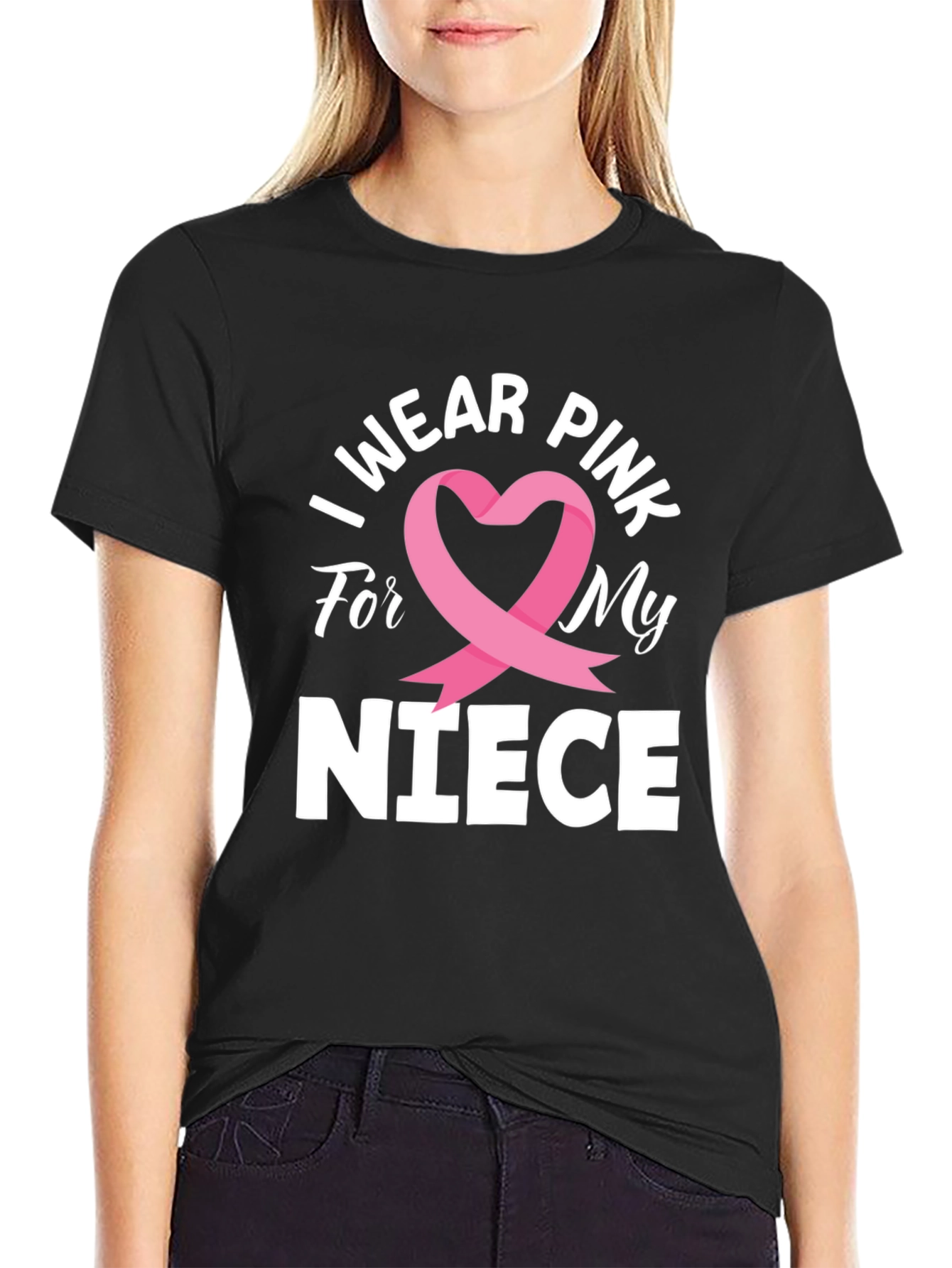 I Wear Pink For My Niece T-Shirt