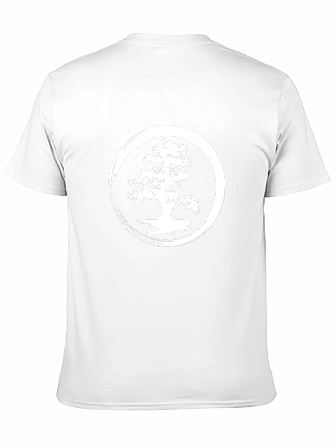 Zen Bonsai Tree Graphic T-Shirt