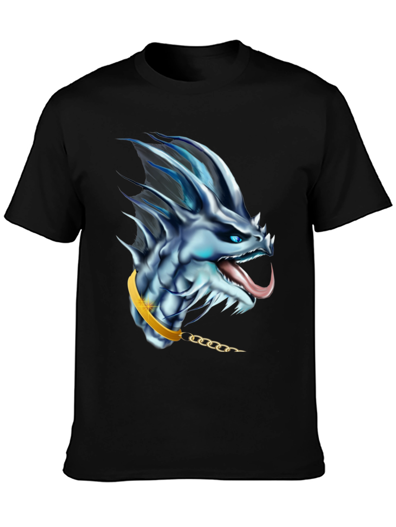 Dragon Head Graphic Tee - Fantasy T-Shirt