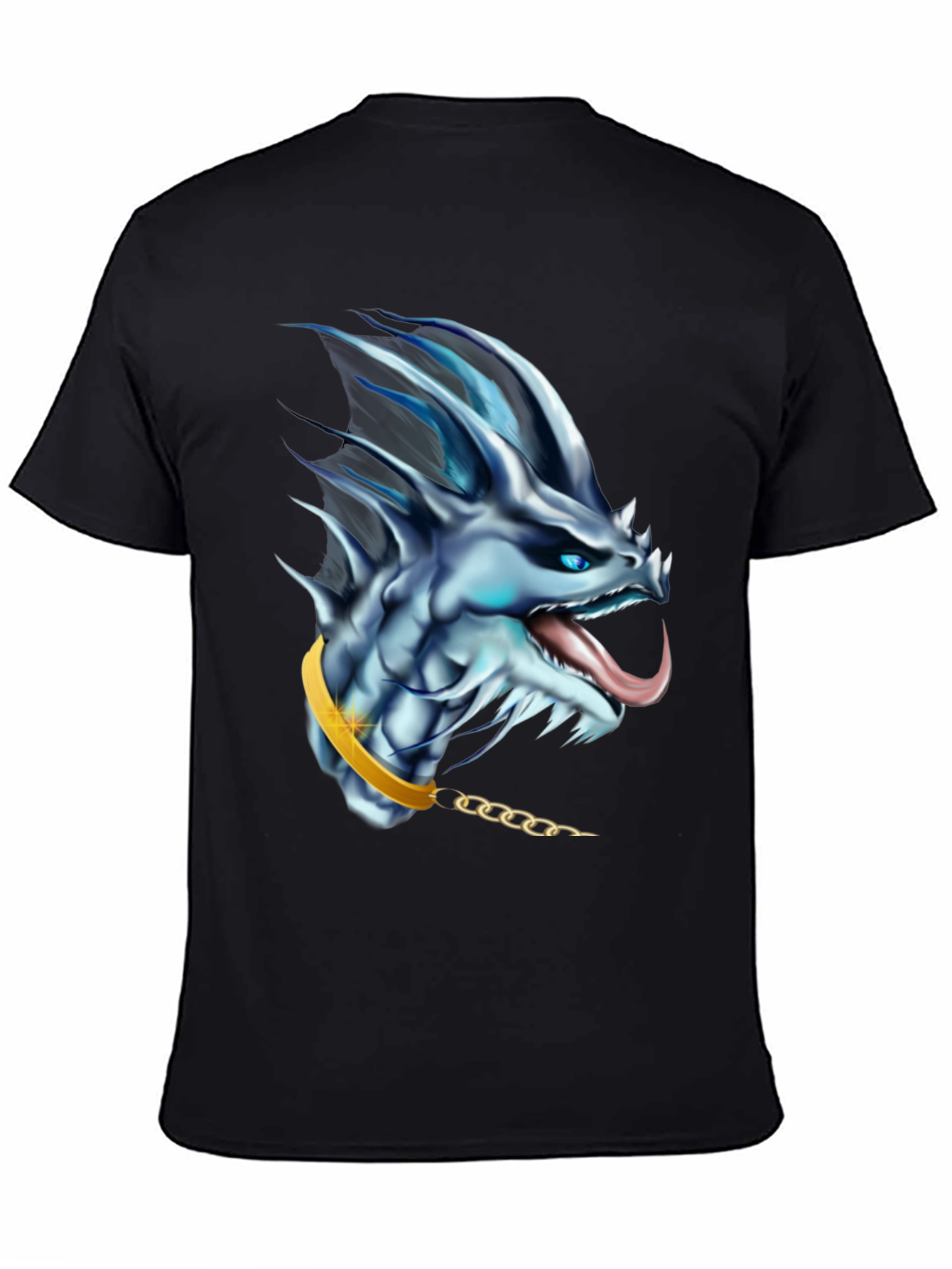 Dragon Head Graphic Tee - Fantasy T-Shirt