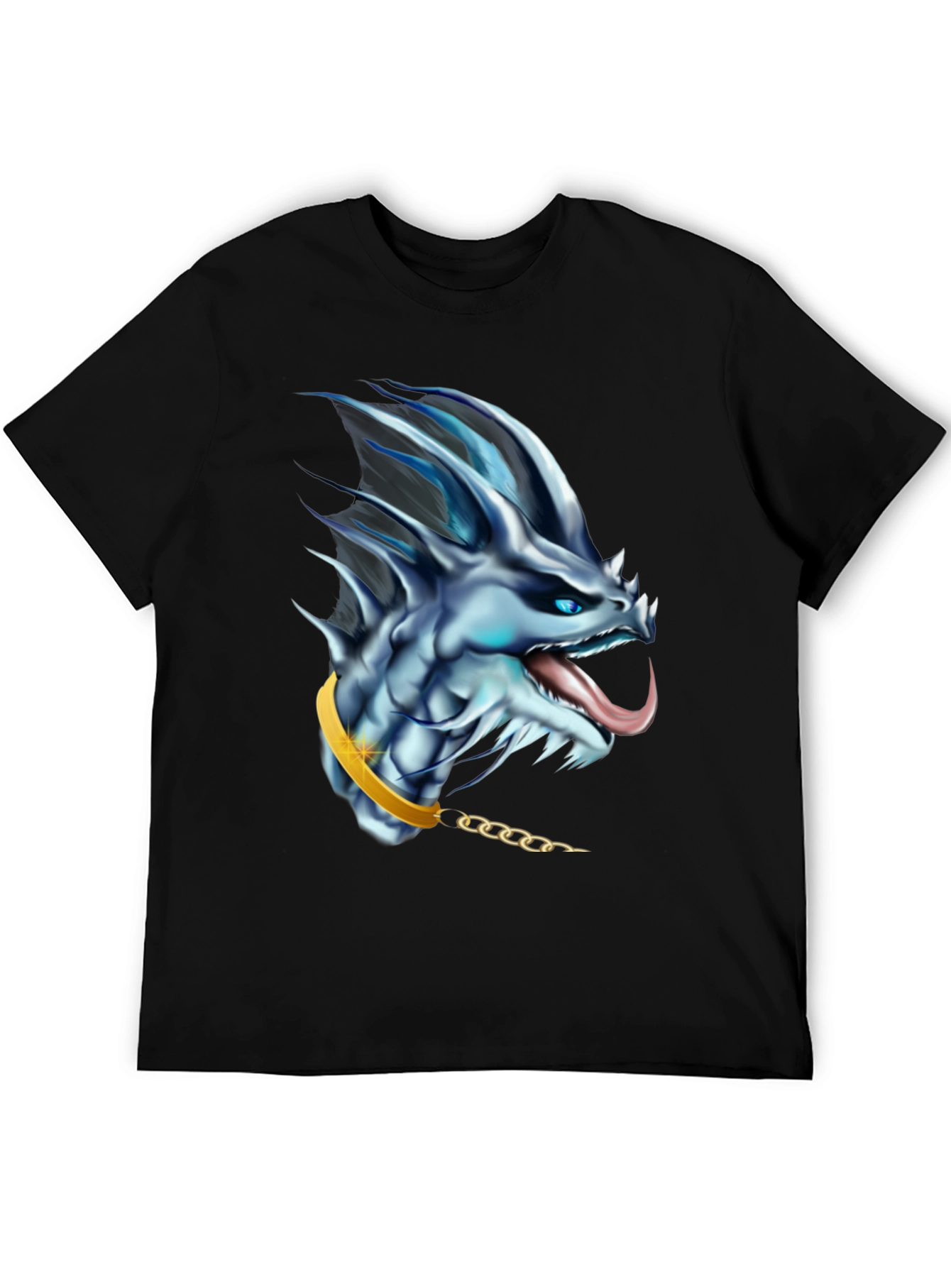Dragon Head Graphic Tee - Fantasy T-Shirt