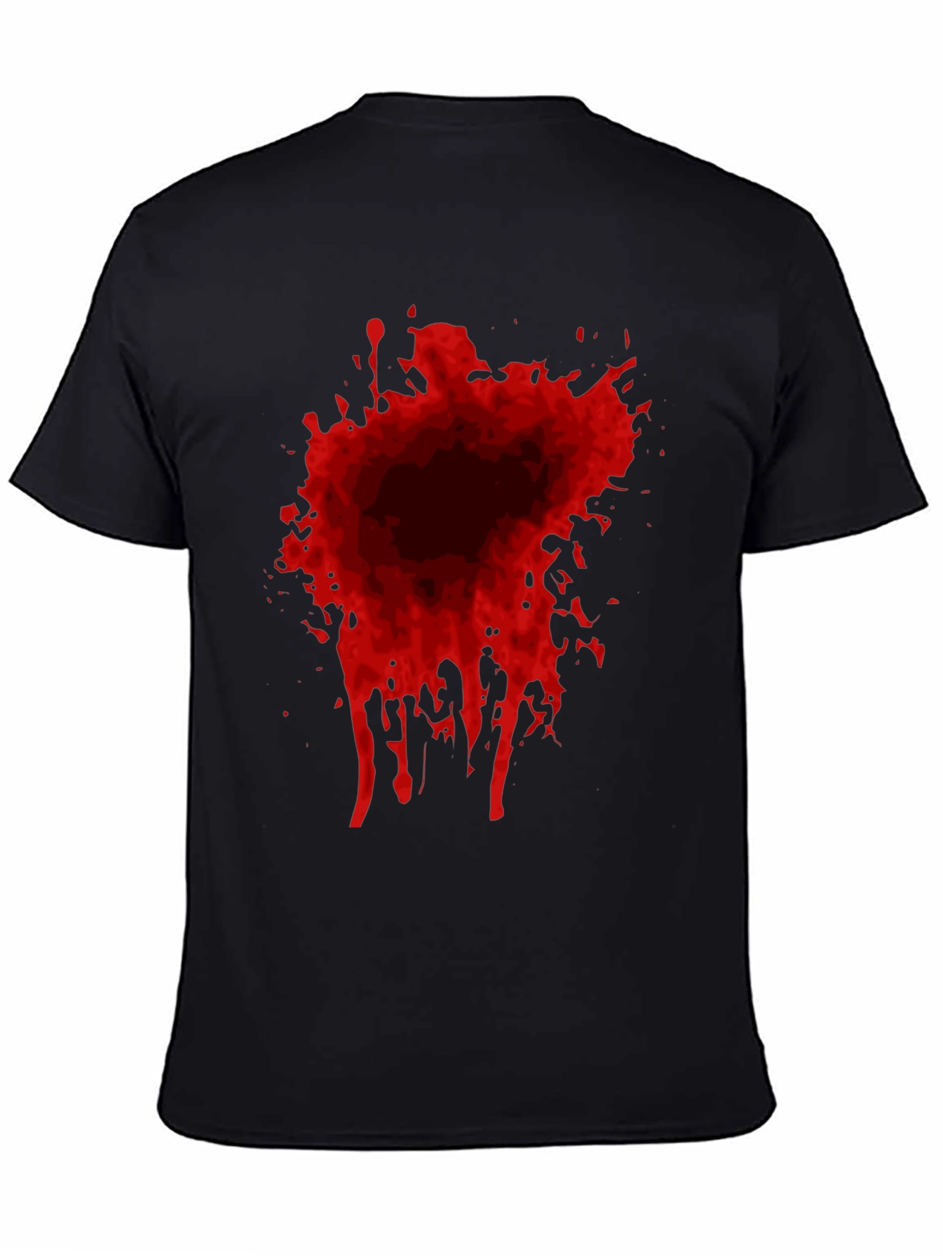 Blood Splatter Graphic T-Shirt
