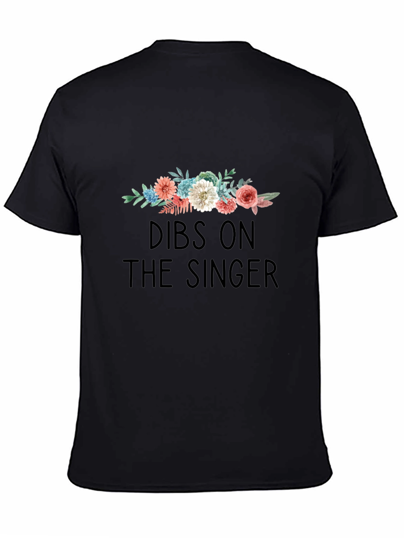 Dibs on The Singer Floral Graphic T-Shirt