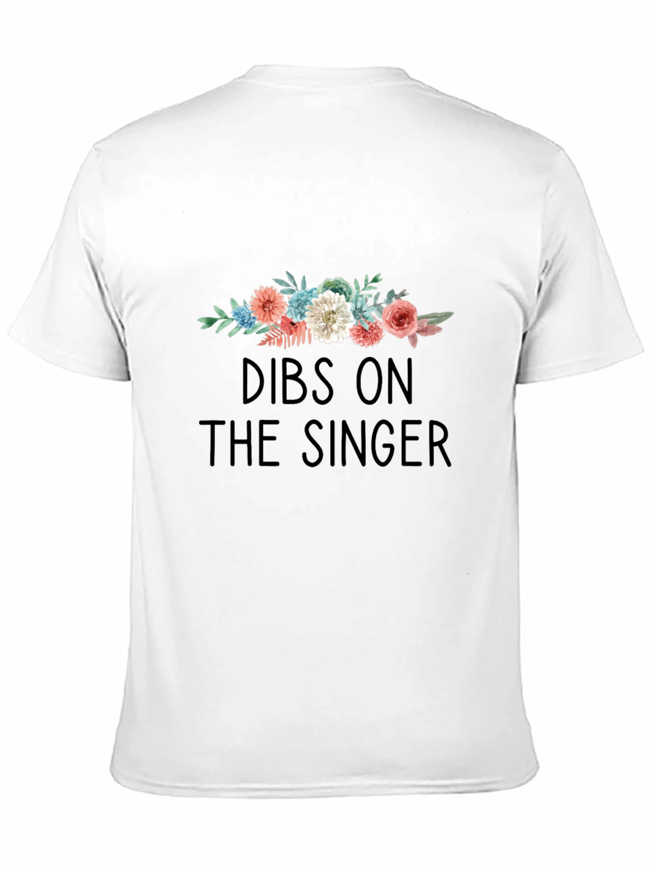 Dibs on The Singer Floral Graphic T-Shirt