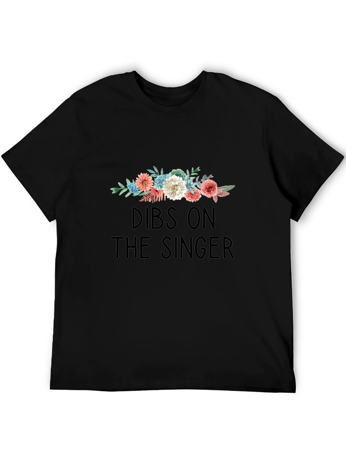 Dibs on The Singer Floral Graphic T-Shirt