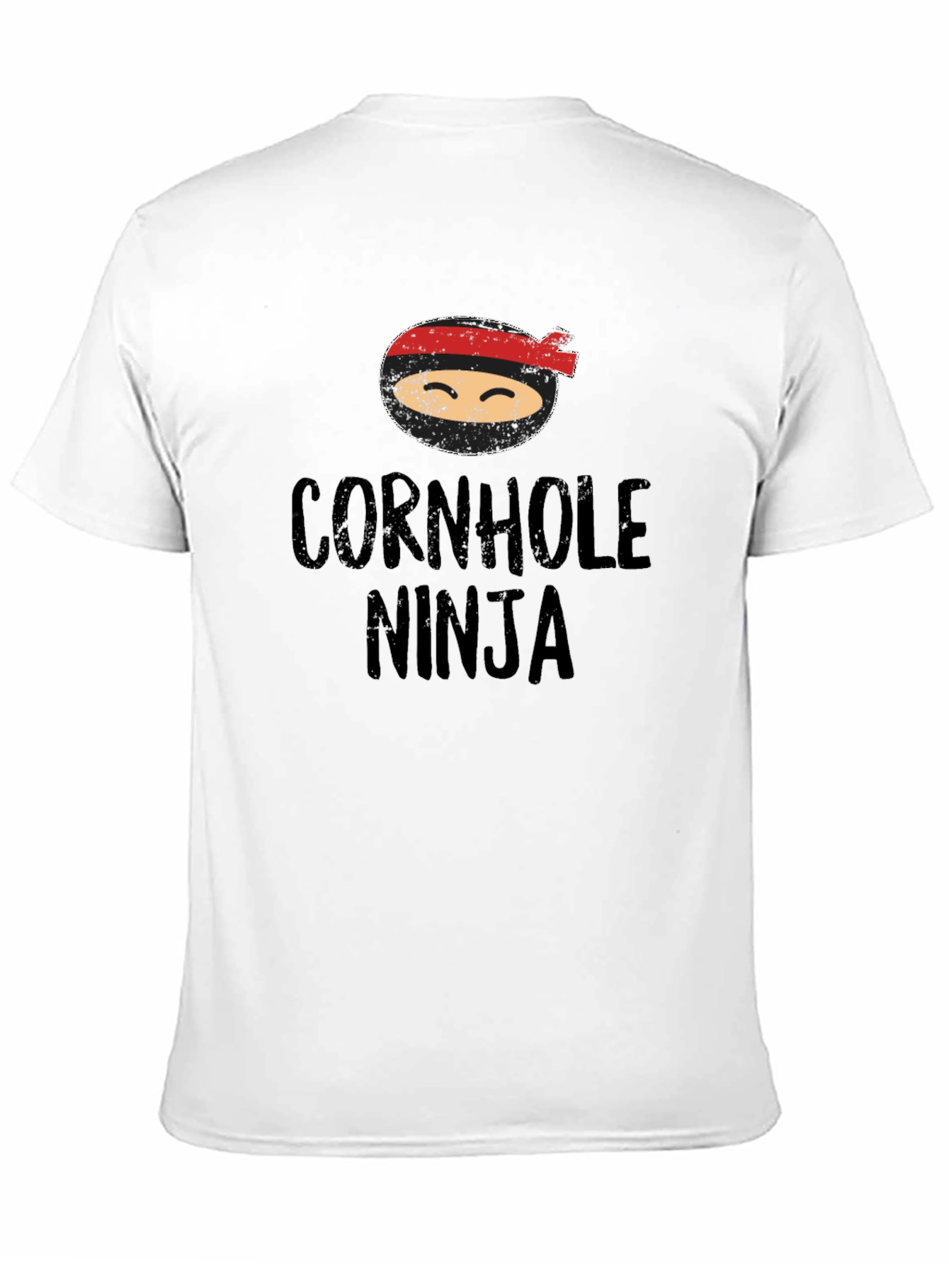 Cornhole Ninja Graphic Tee - Black