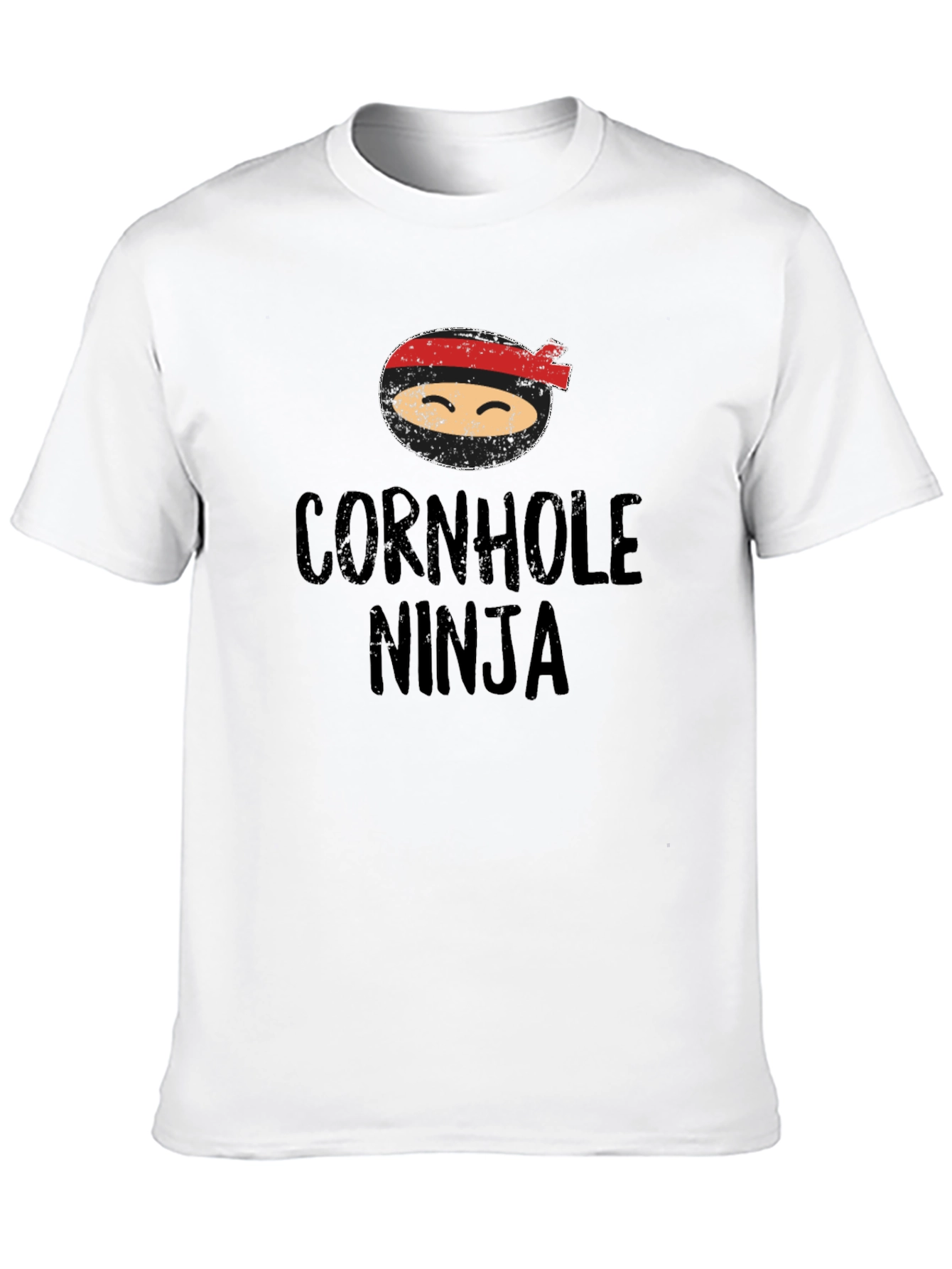 Cornhole Ninja Graphic Tee - Black