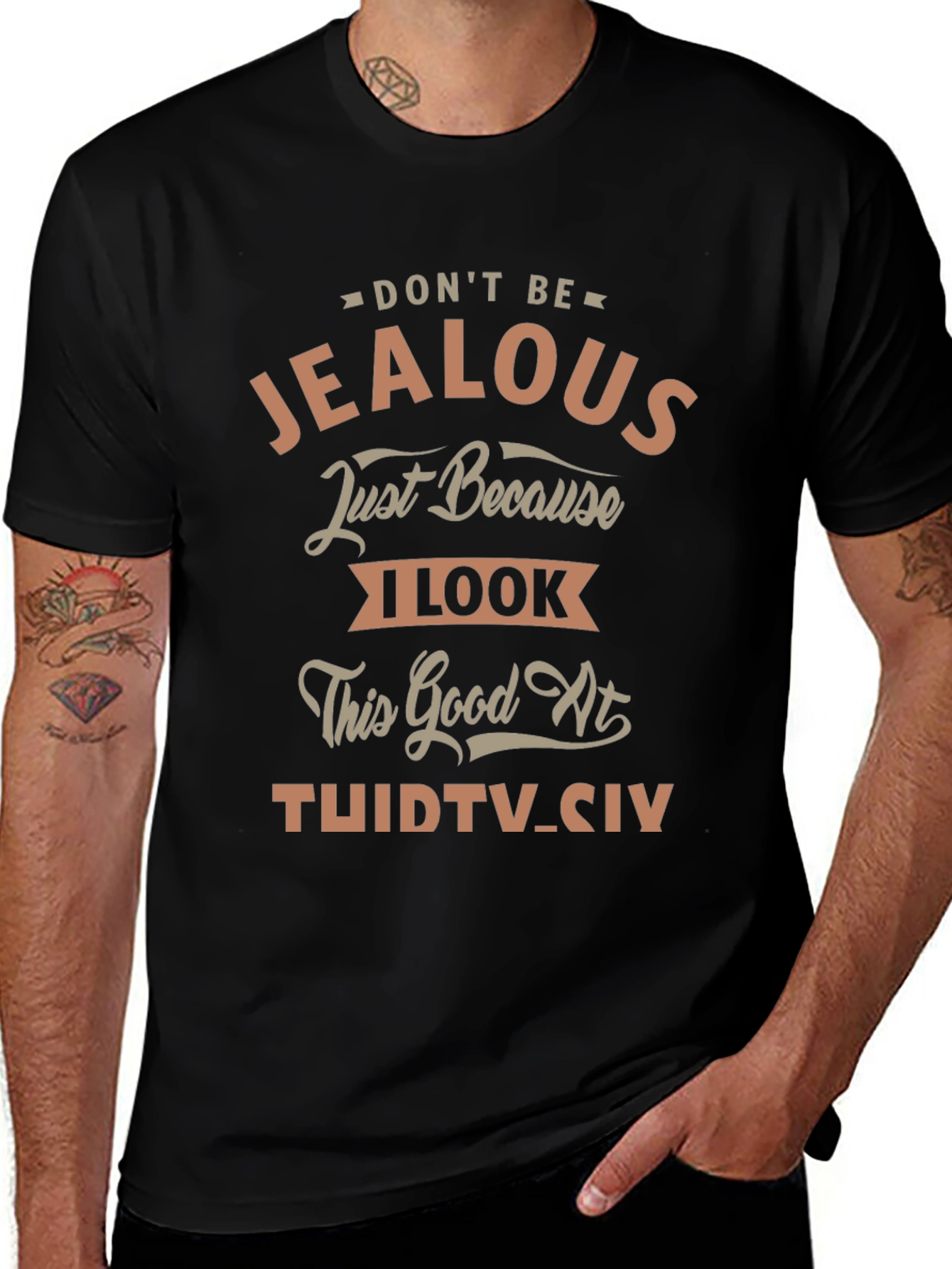 Funny 34th Birthday T-Shirt - Dont Be Jealous