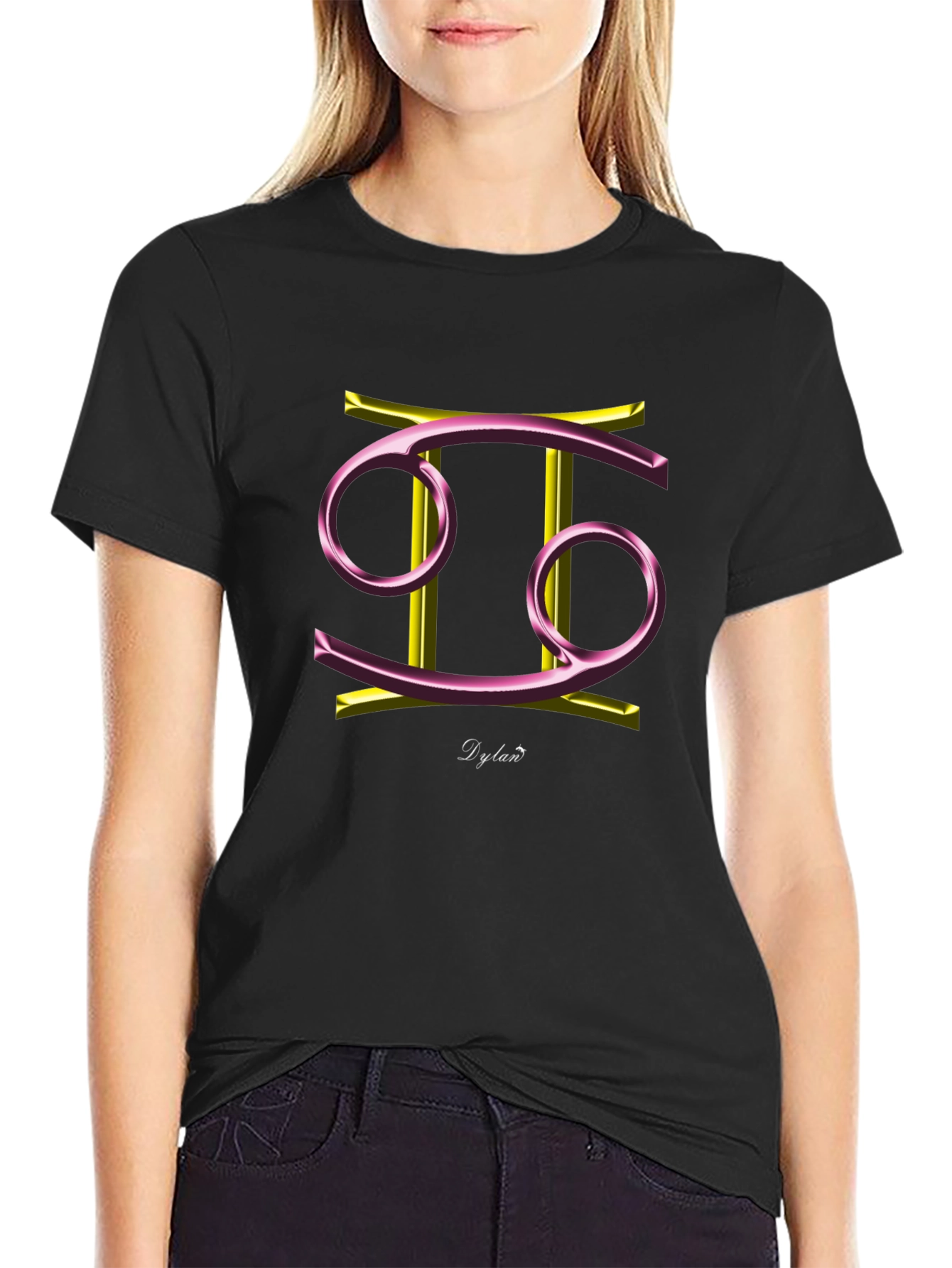 Gemini Zodiac Sign Graphic T-Shirt