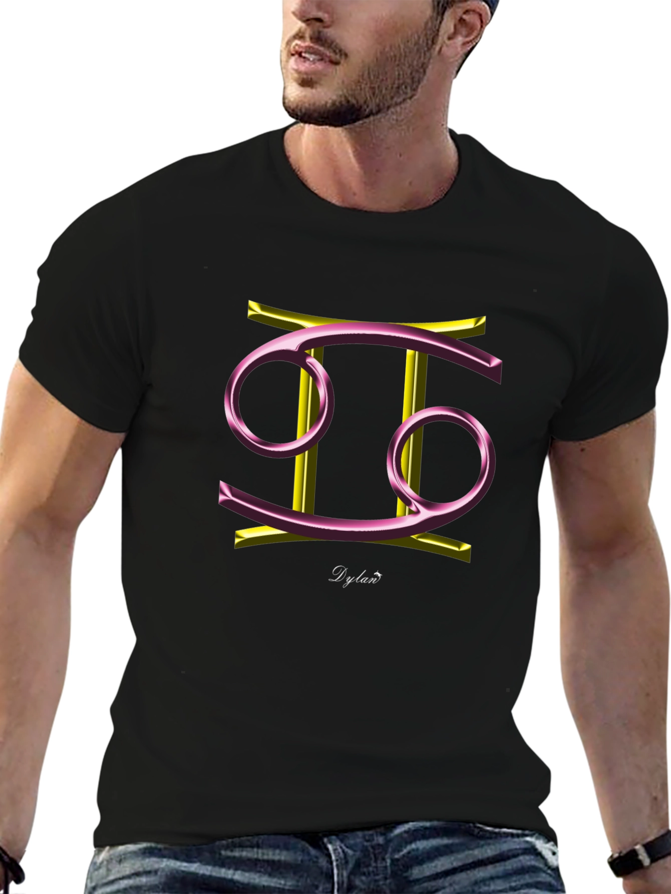 Gemini Zodiac Sign Graphic T-Shirt