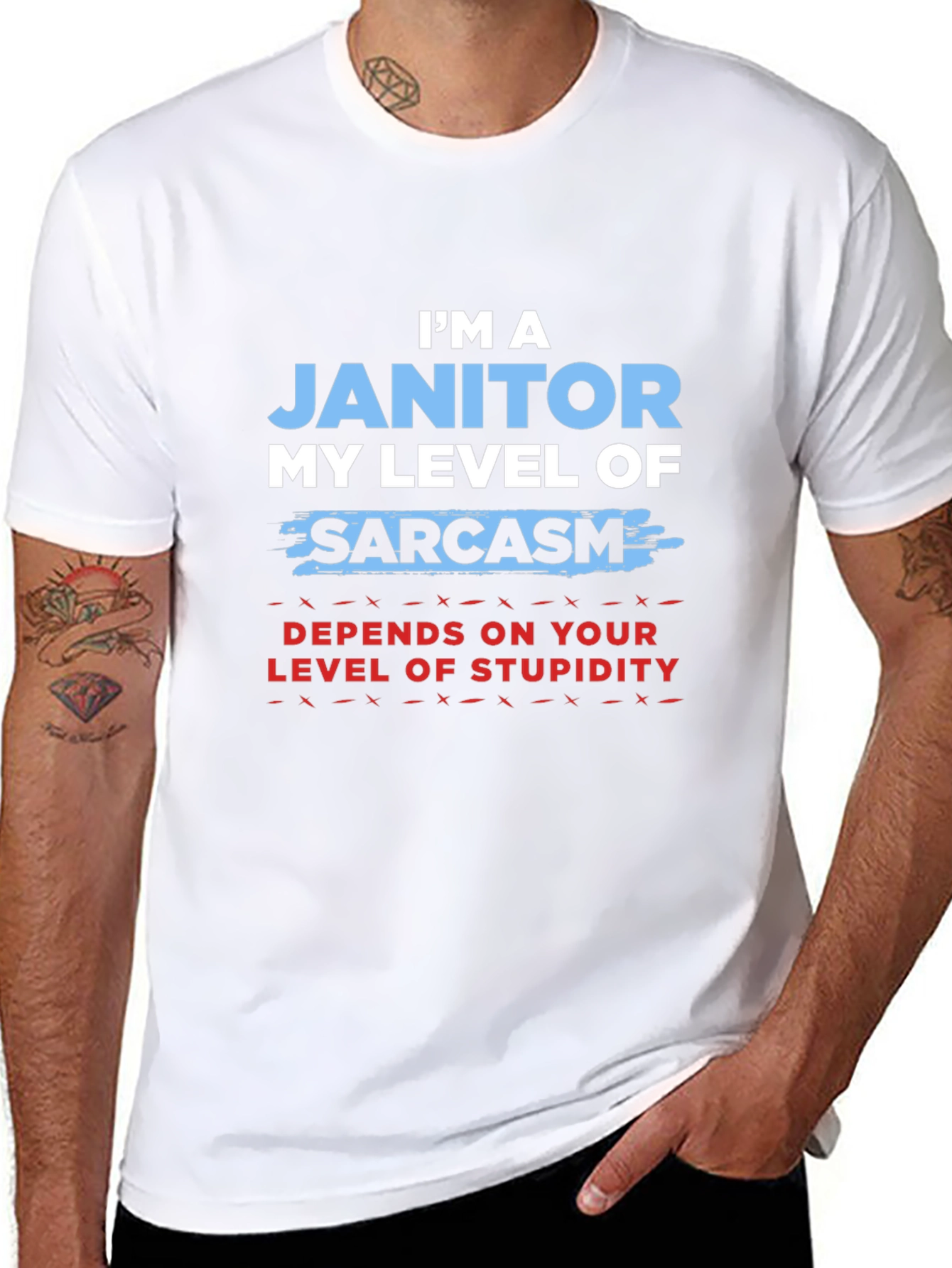 Im a Janitor Sarcasm T-Shirt