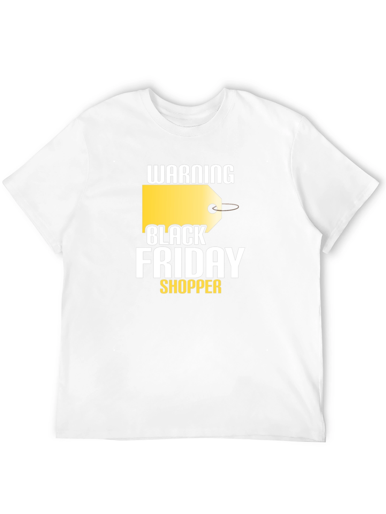 Warning Black Friday Shopper Graphic Tee