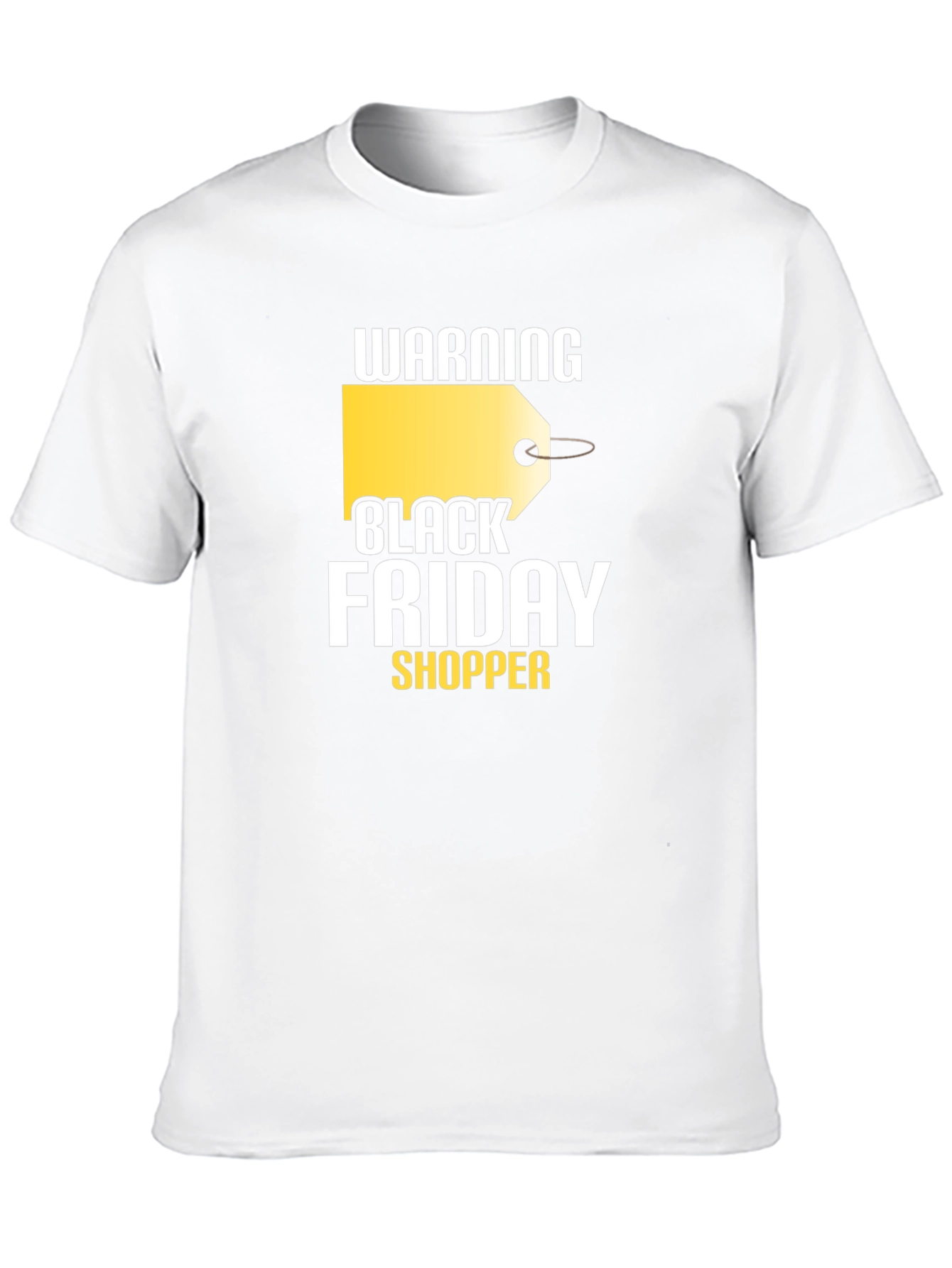 Warning Black Friday Shopper Graphic Tee