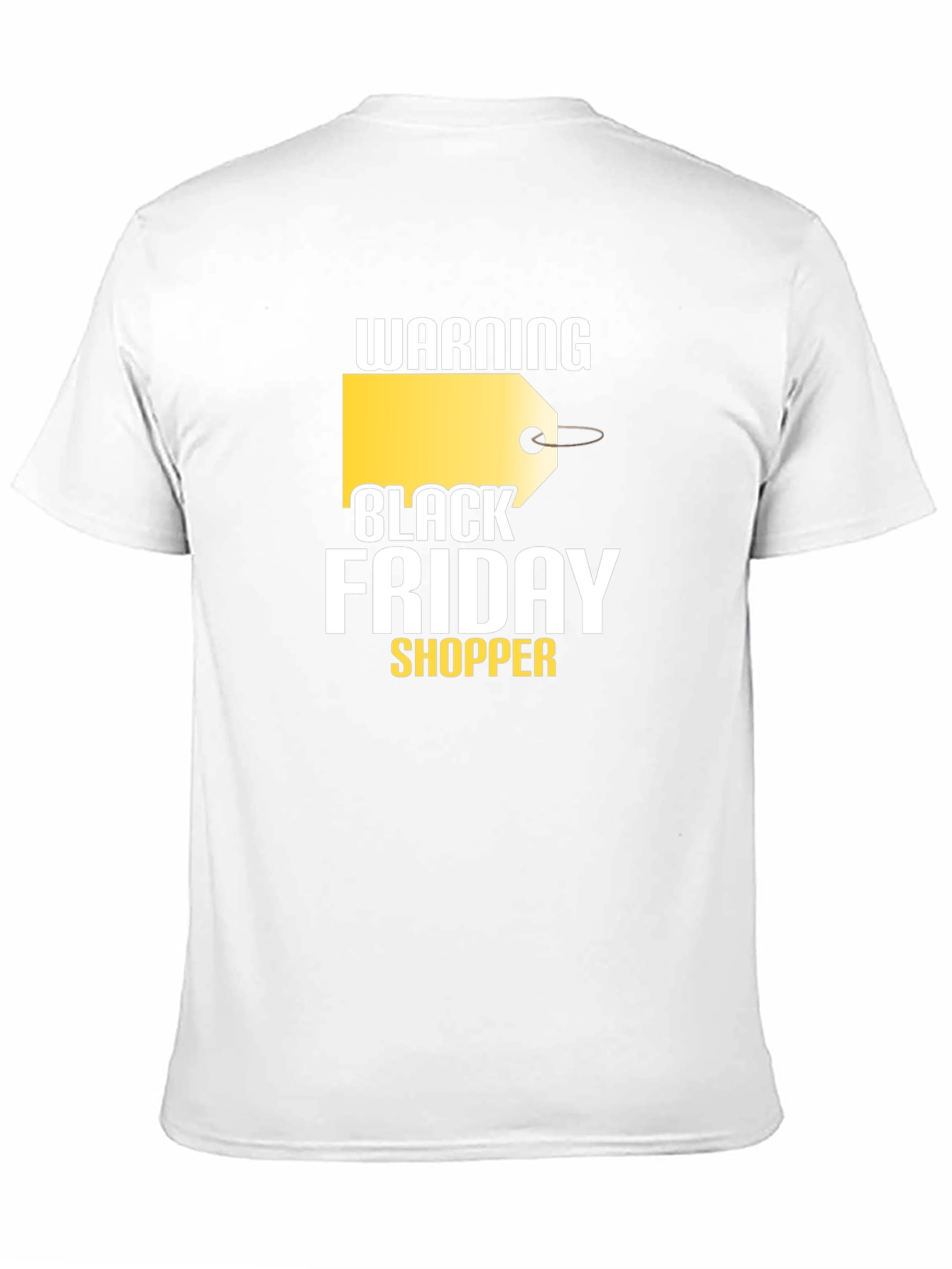 Warning Black Friday Shopper Graphic Tee