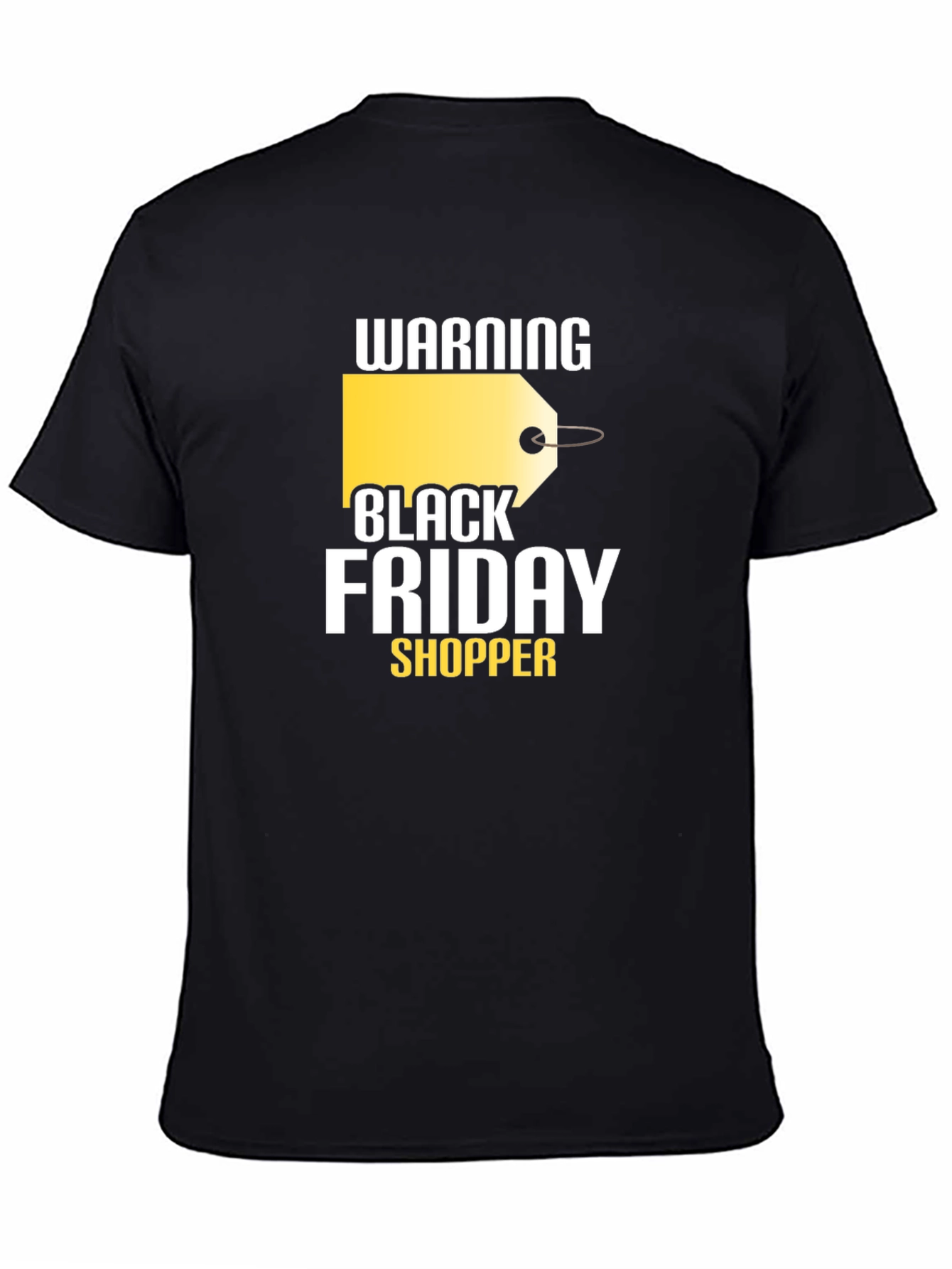 Warning Black Friday Shopper Graphic Tee