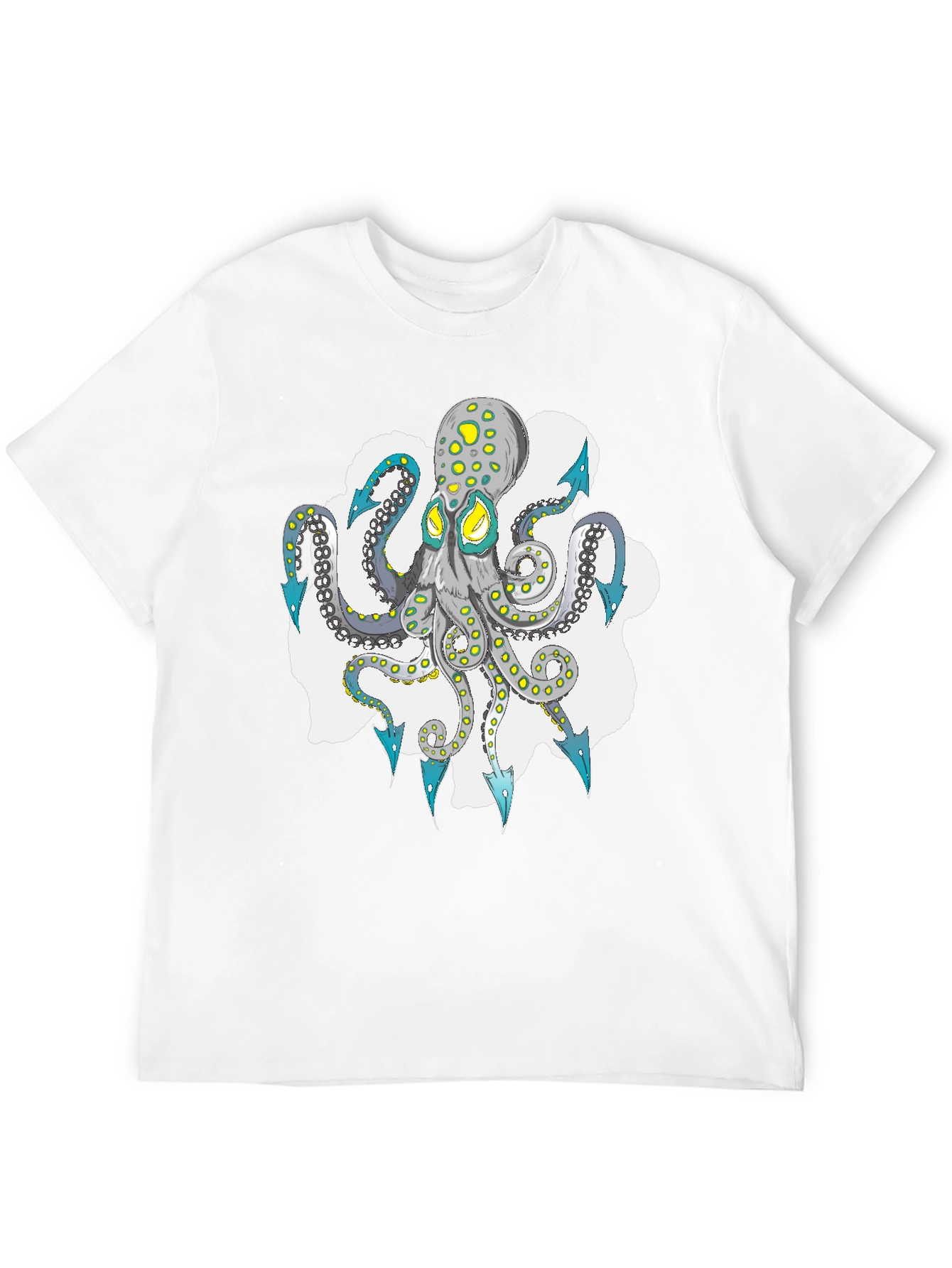 Octopus Graphic Tee - Cool Sea Life Design