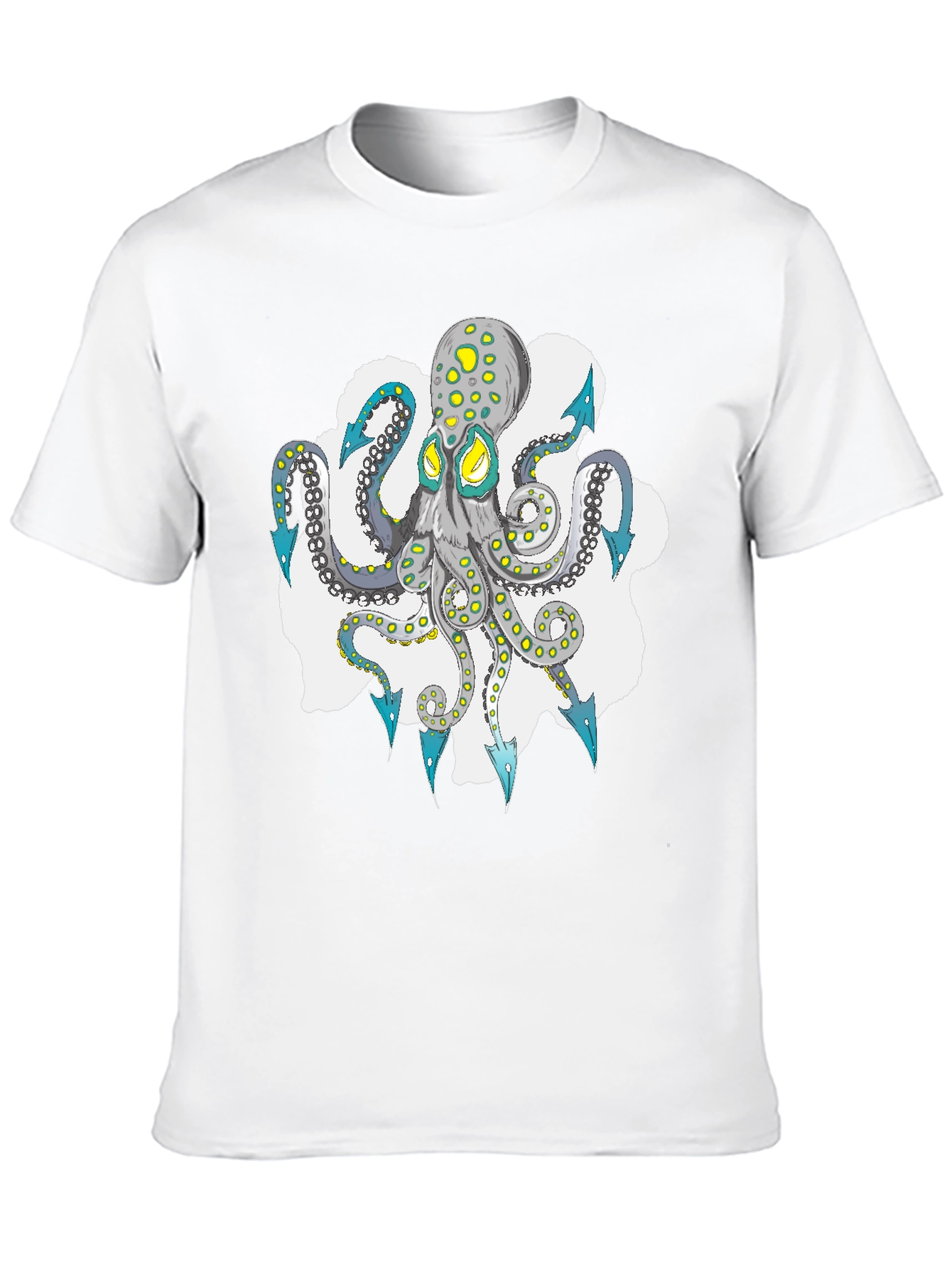 Octopus Graphic Tee - Cool Sea Life Design
