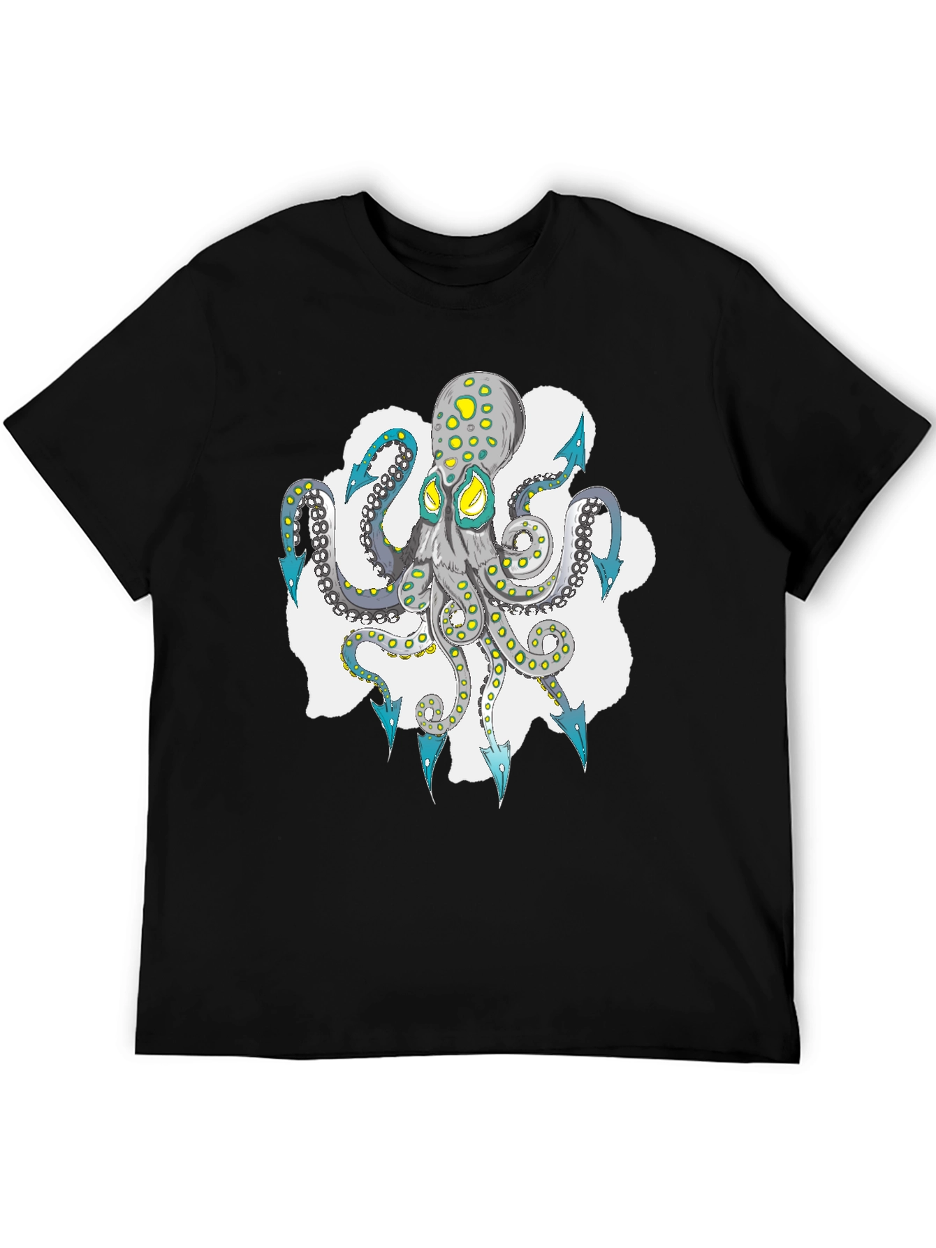 Octopus Graphic Tee - Cool Sea Life Design