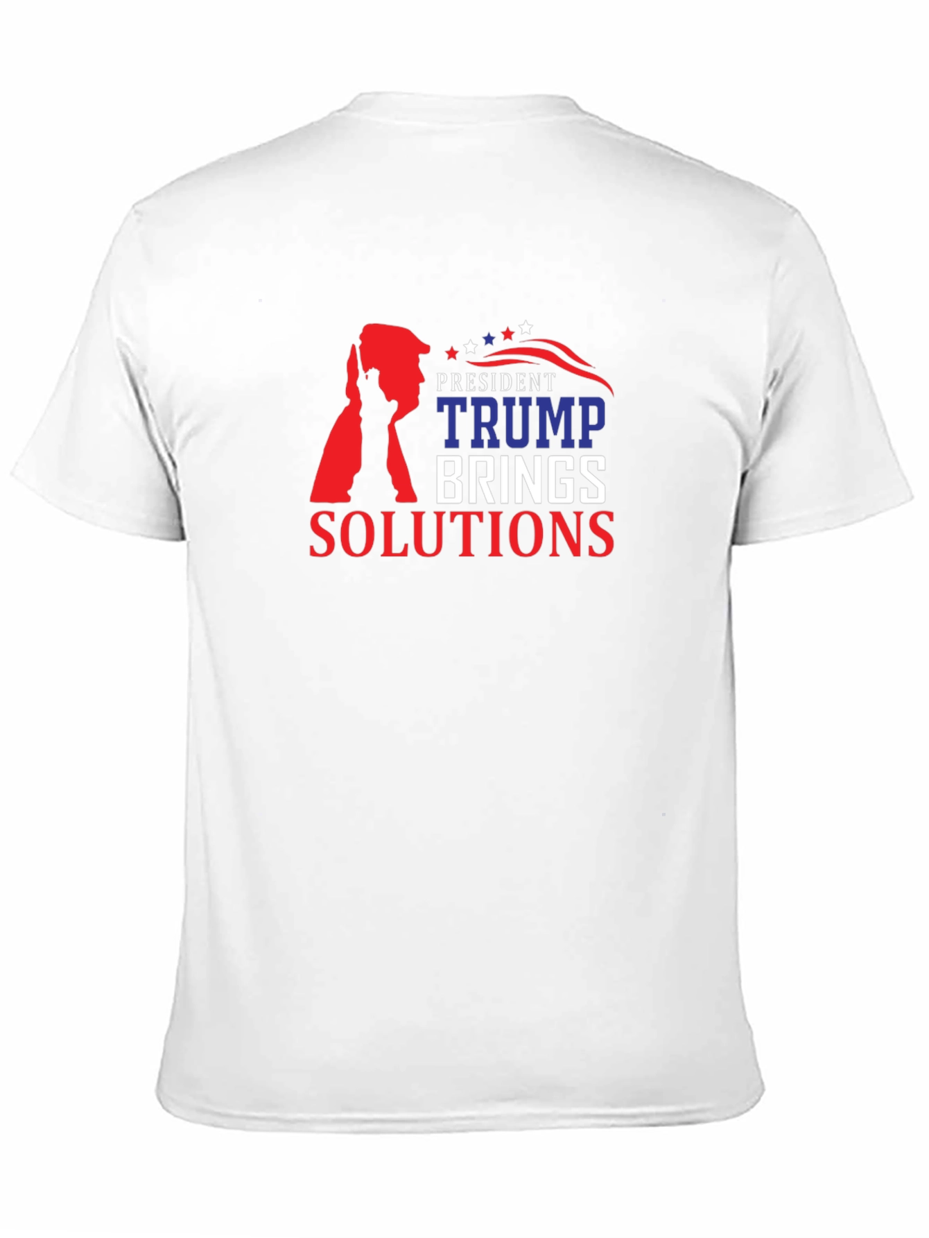 President Trump Brings Solutions Black T-Shirt
