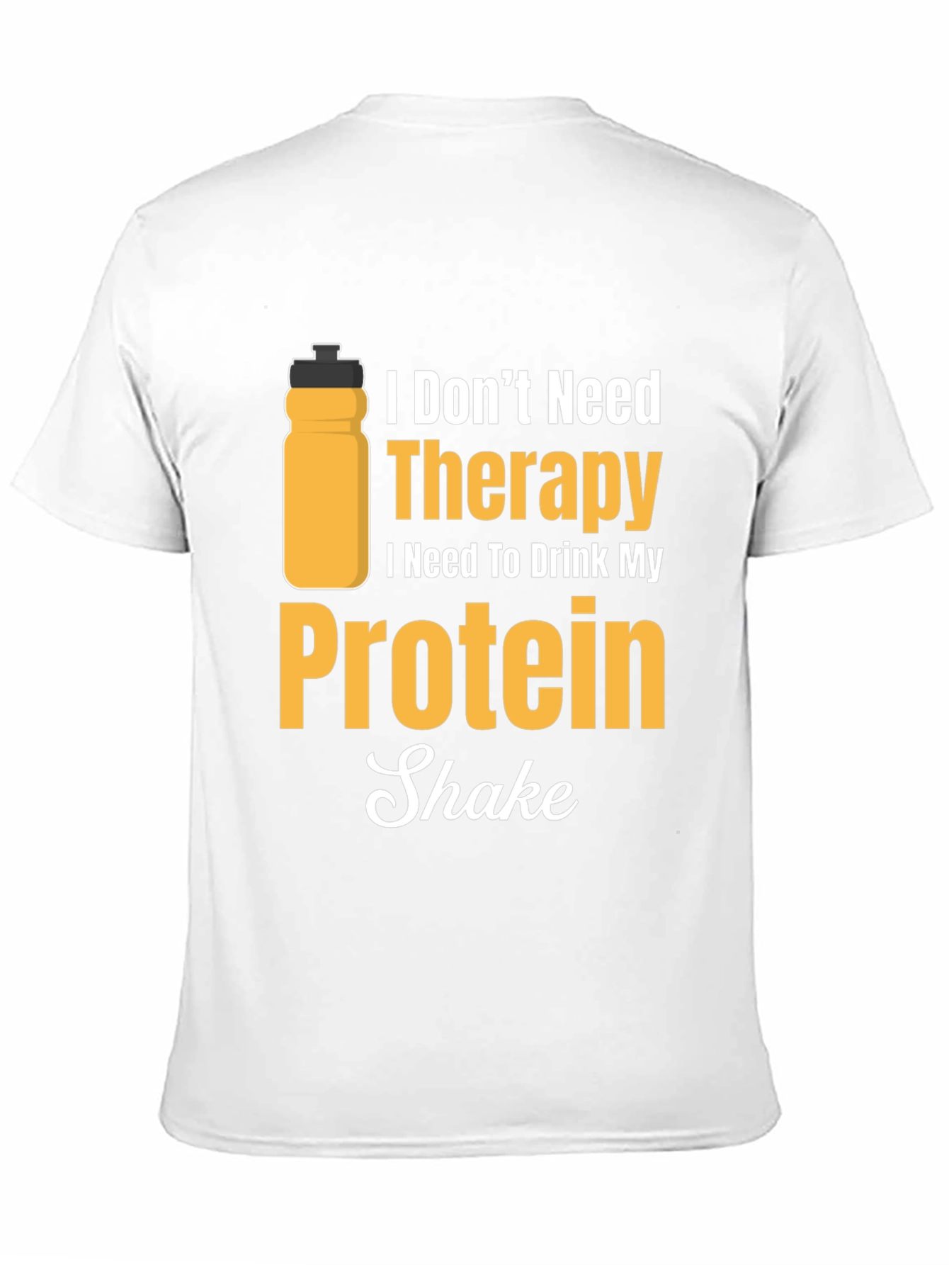 Protein Shake Therapy T-Shirt - Gym Workout Apparel