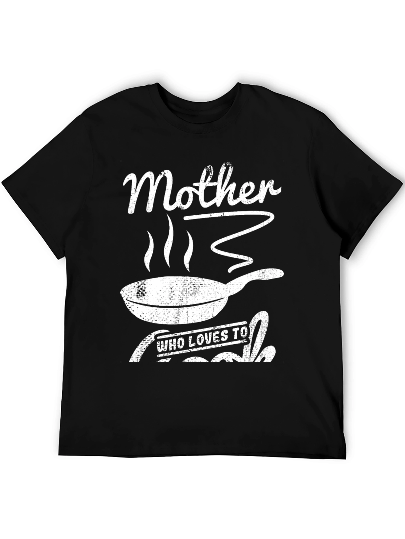 Mother Who Loves to Cook Black T-Shirt