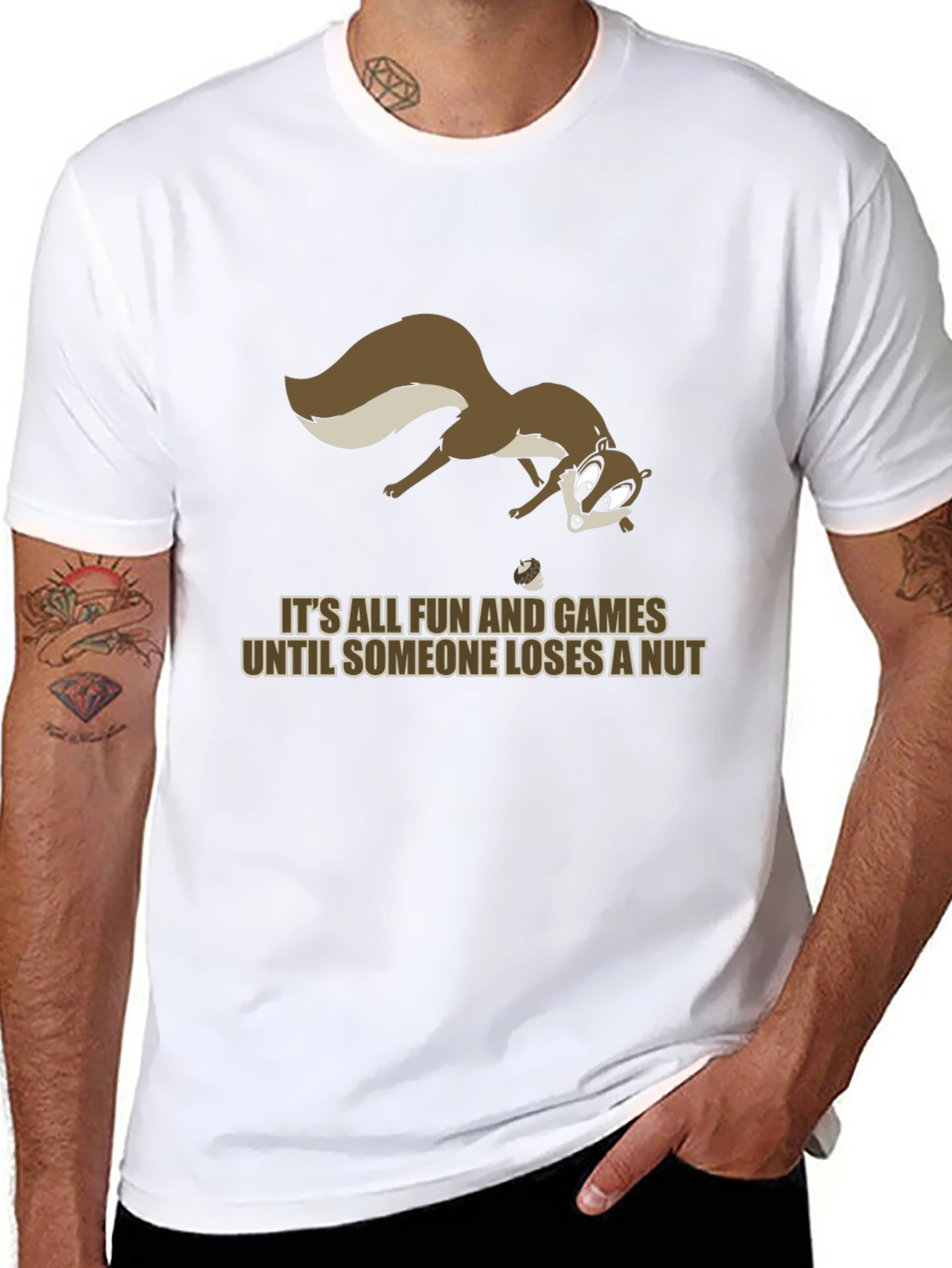 Funny Squirrel Nut T-Shirt