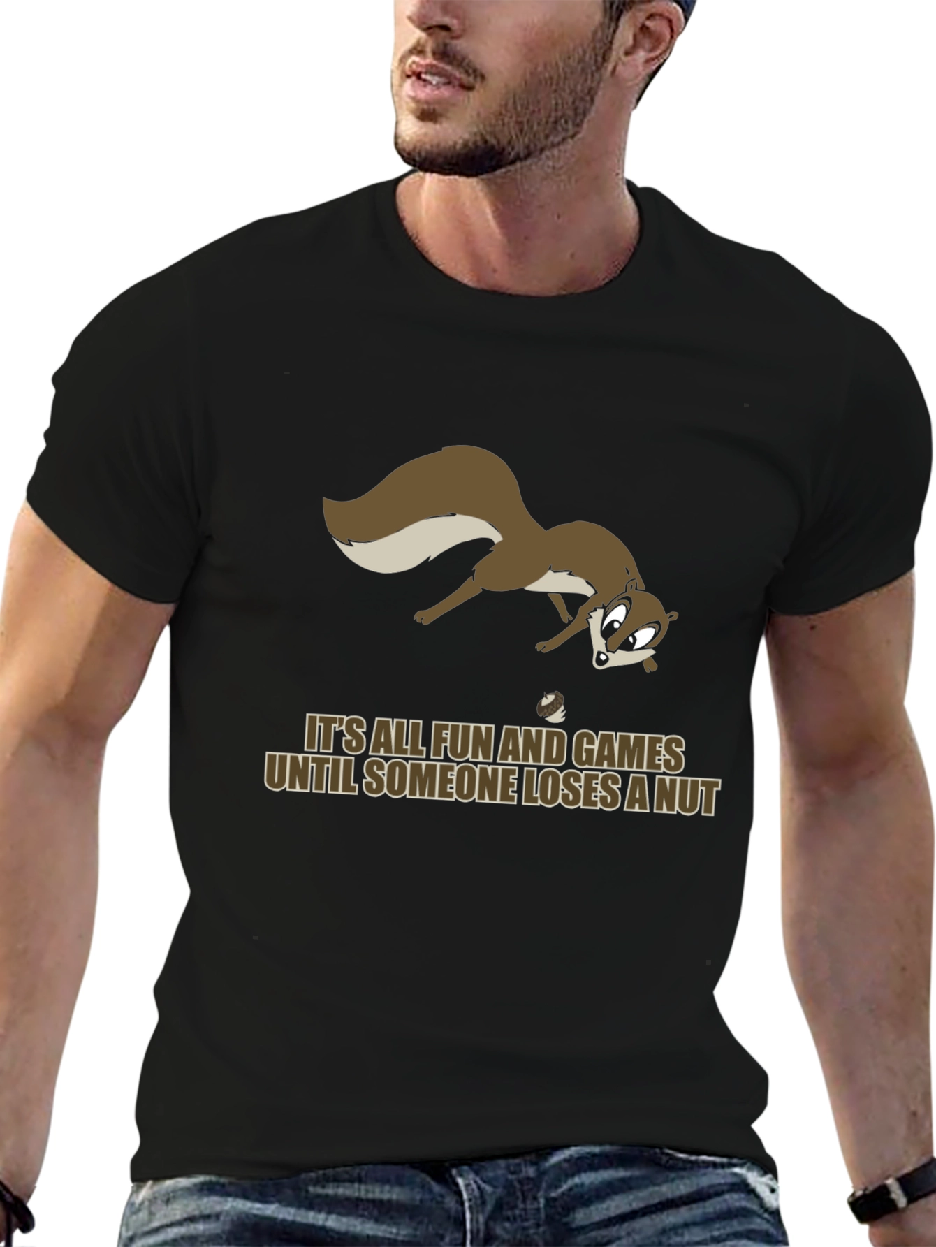 Funny Squirrel Nut T-Shirt