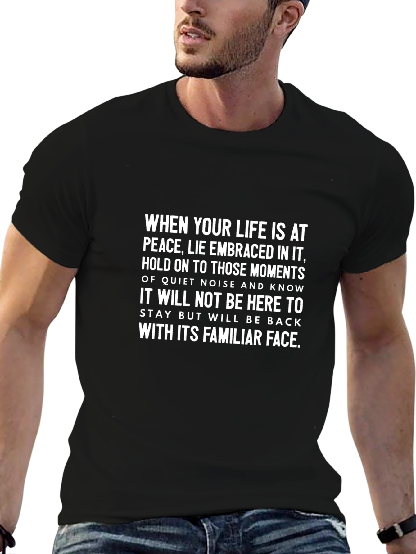 Inspirational Quote Graphic Tee