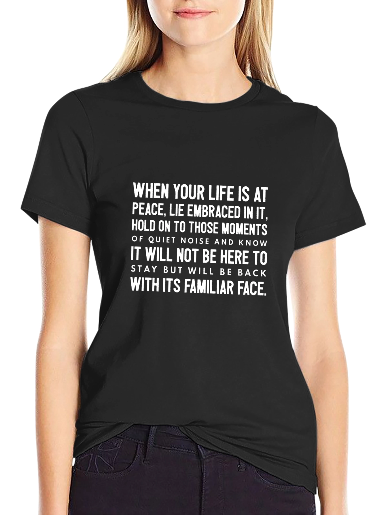Inspirational Quote Graphic Tee