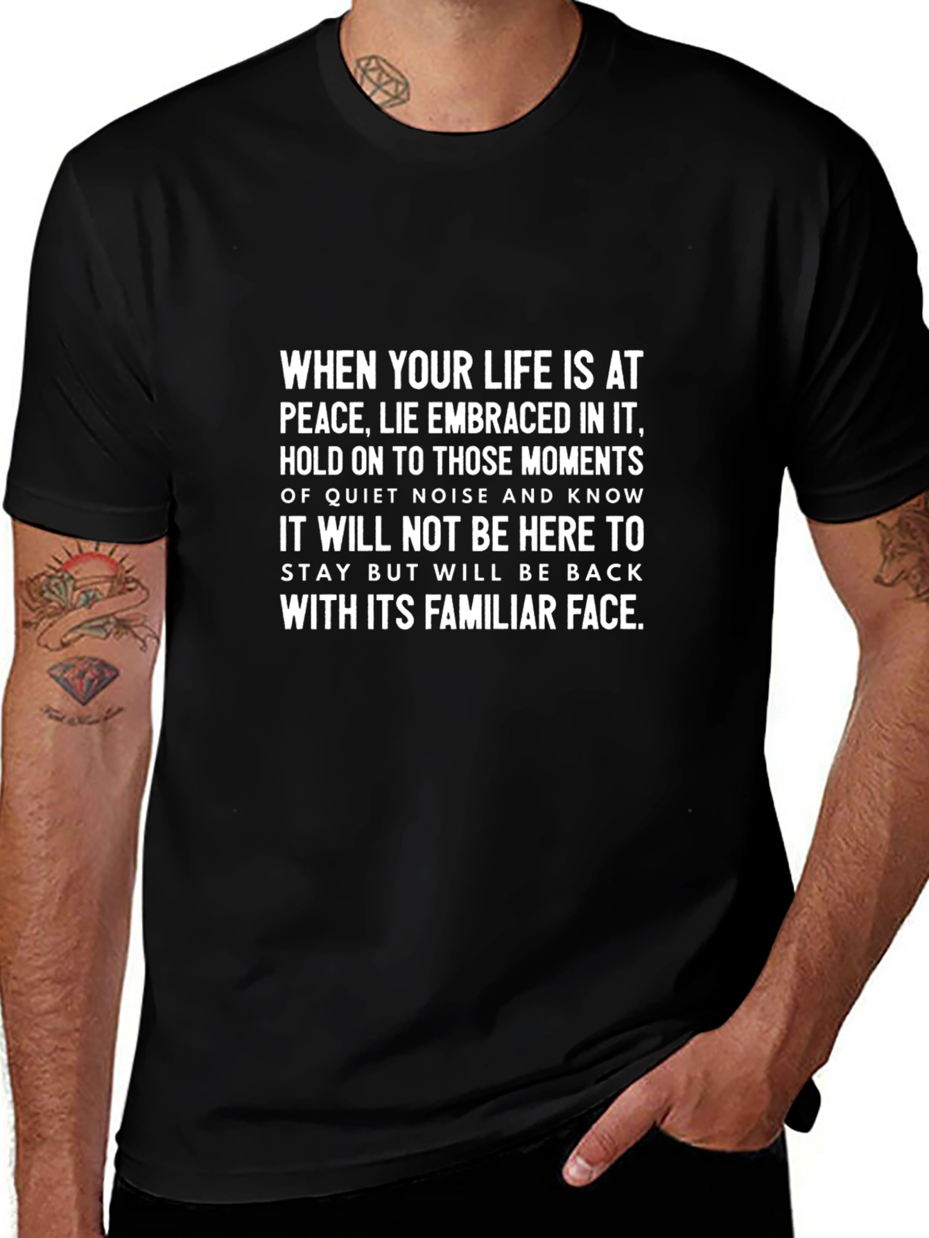 Inspirational Quote Graphic Tee