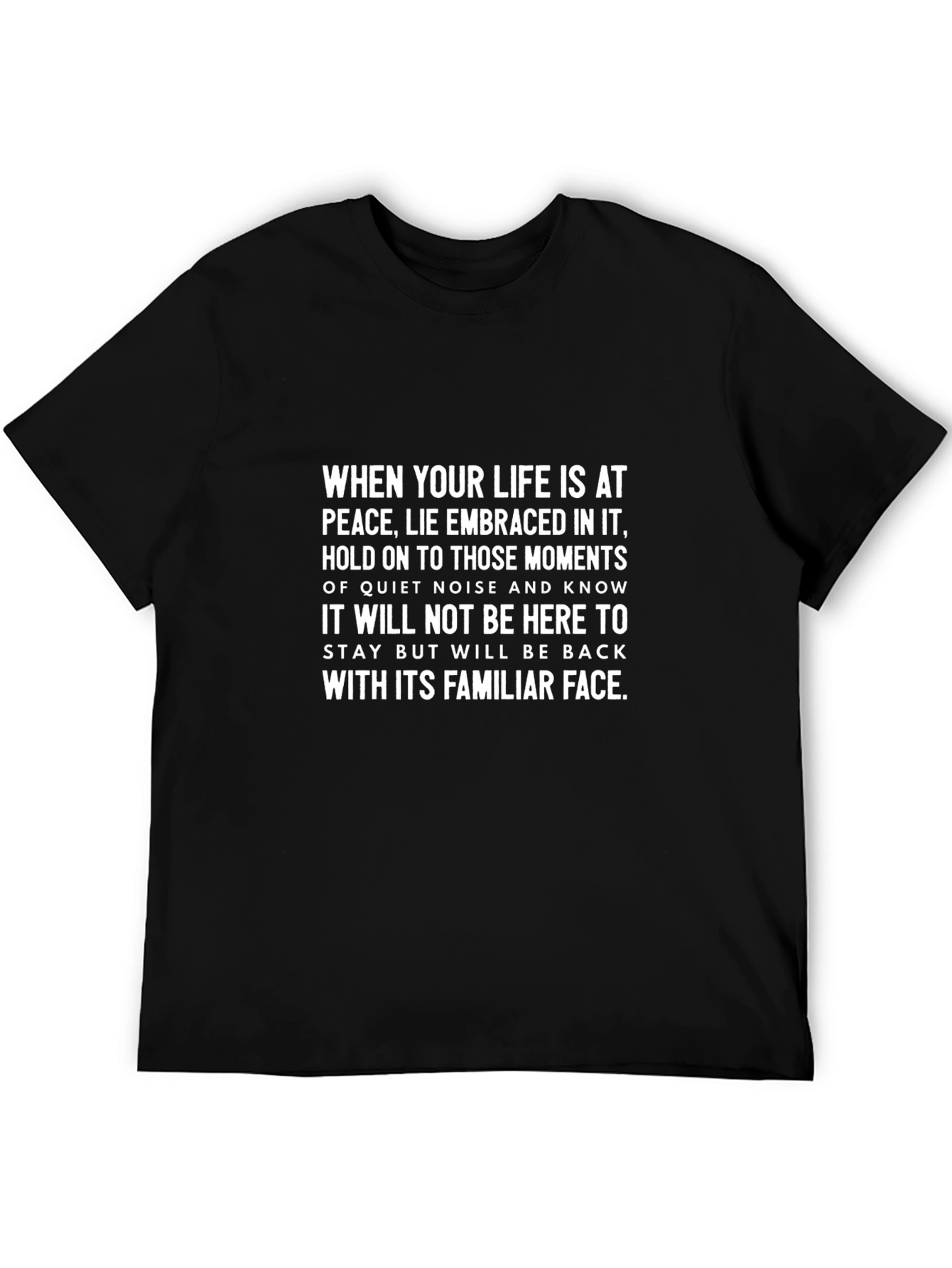 Inspirational Quote Graphic Tee